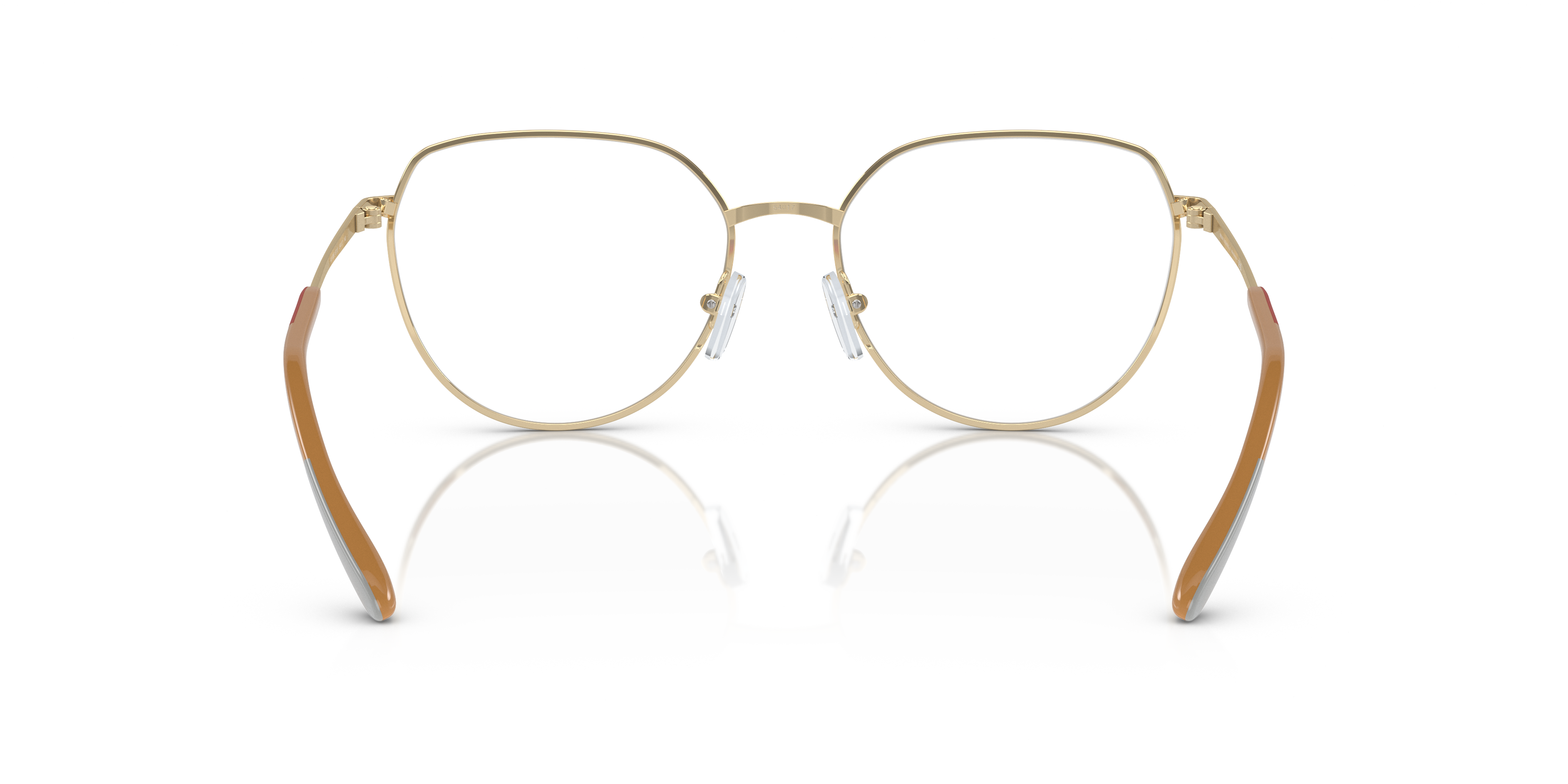 Detail02 Armani Exchange AX 1056 Glasses Transparent / Gold