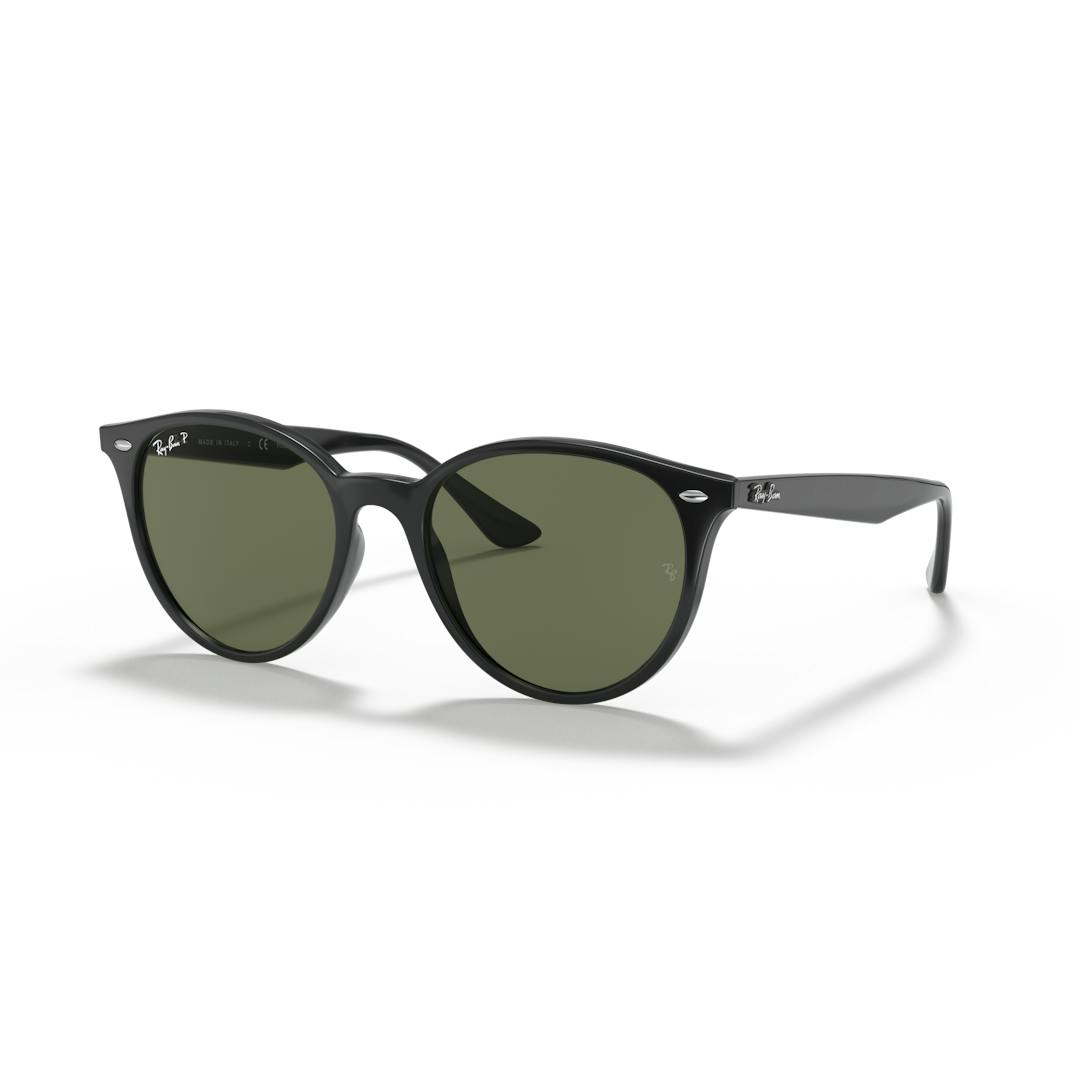 Ray-Ban RB4305 Lunettes de Soleil - Noir - Possibilité de verres correcteurs - Adaptable à la vue