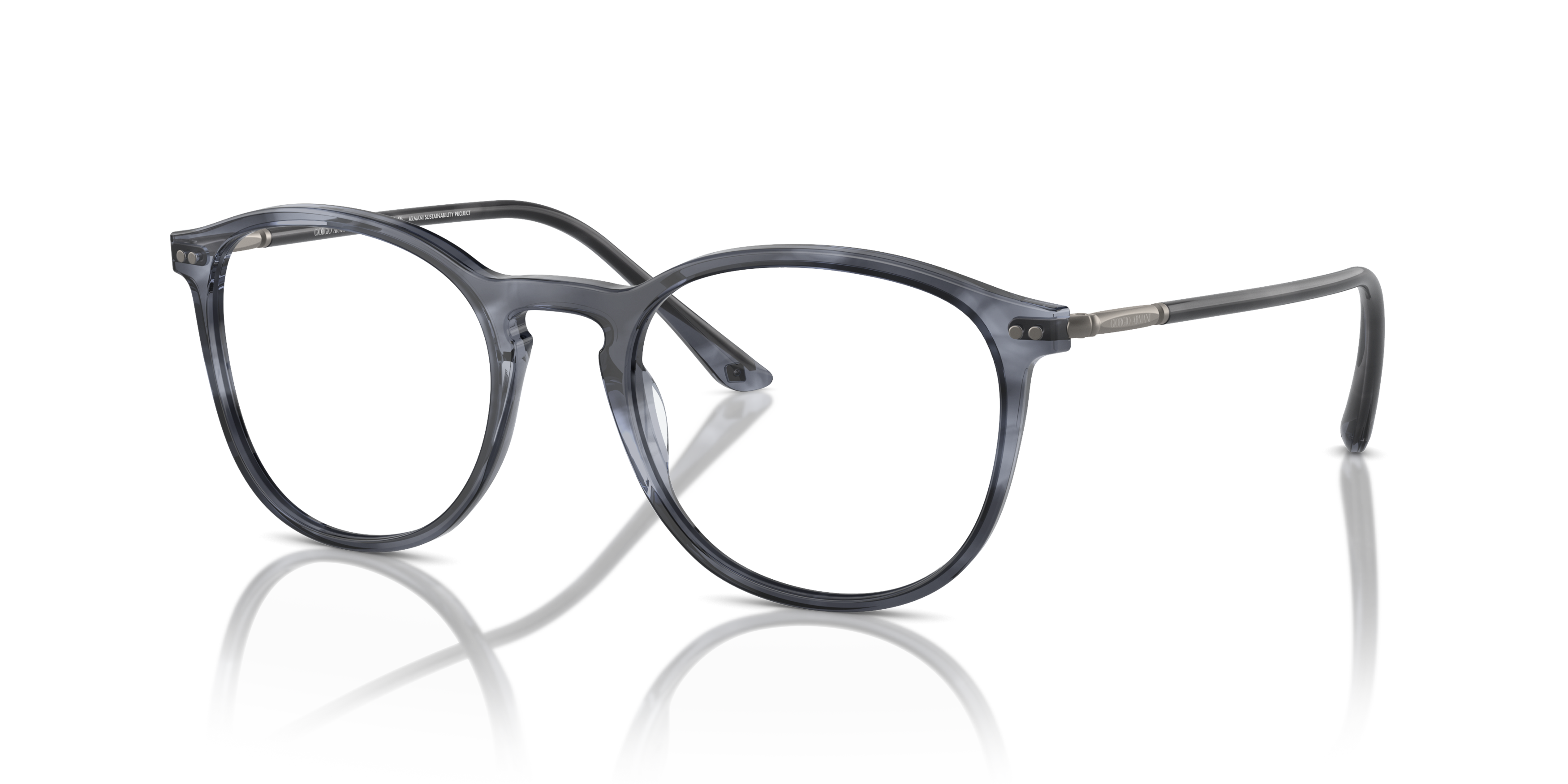 Angle_Left01 Giorgio Armani AR 7125 Glasses Transparent / Tortoise Shell