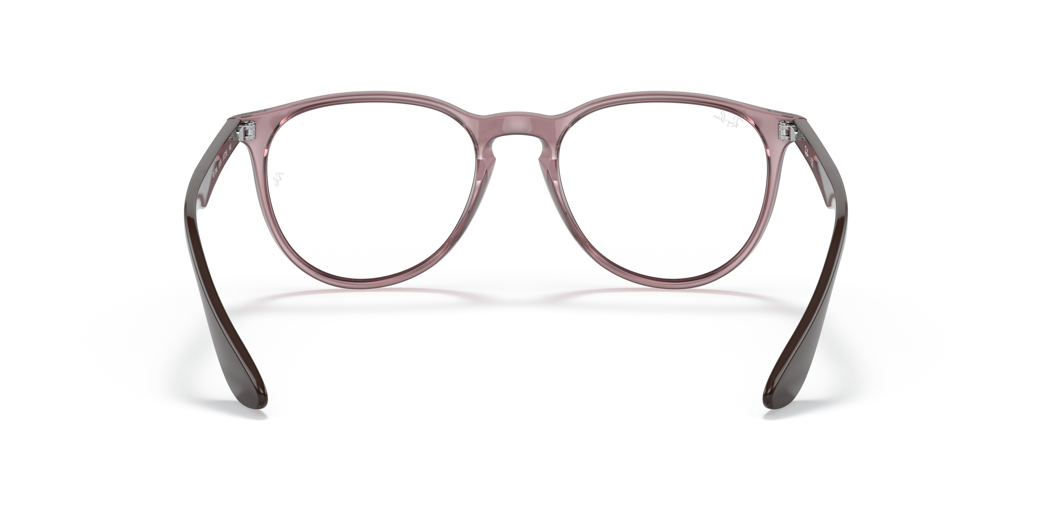 Detail02 Ray-Ban RX 7046 (8139) Glasses Transparent / Transparent, Purple