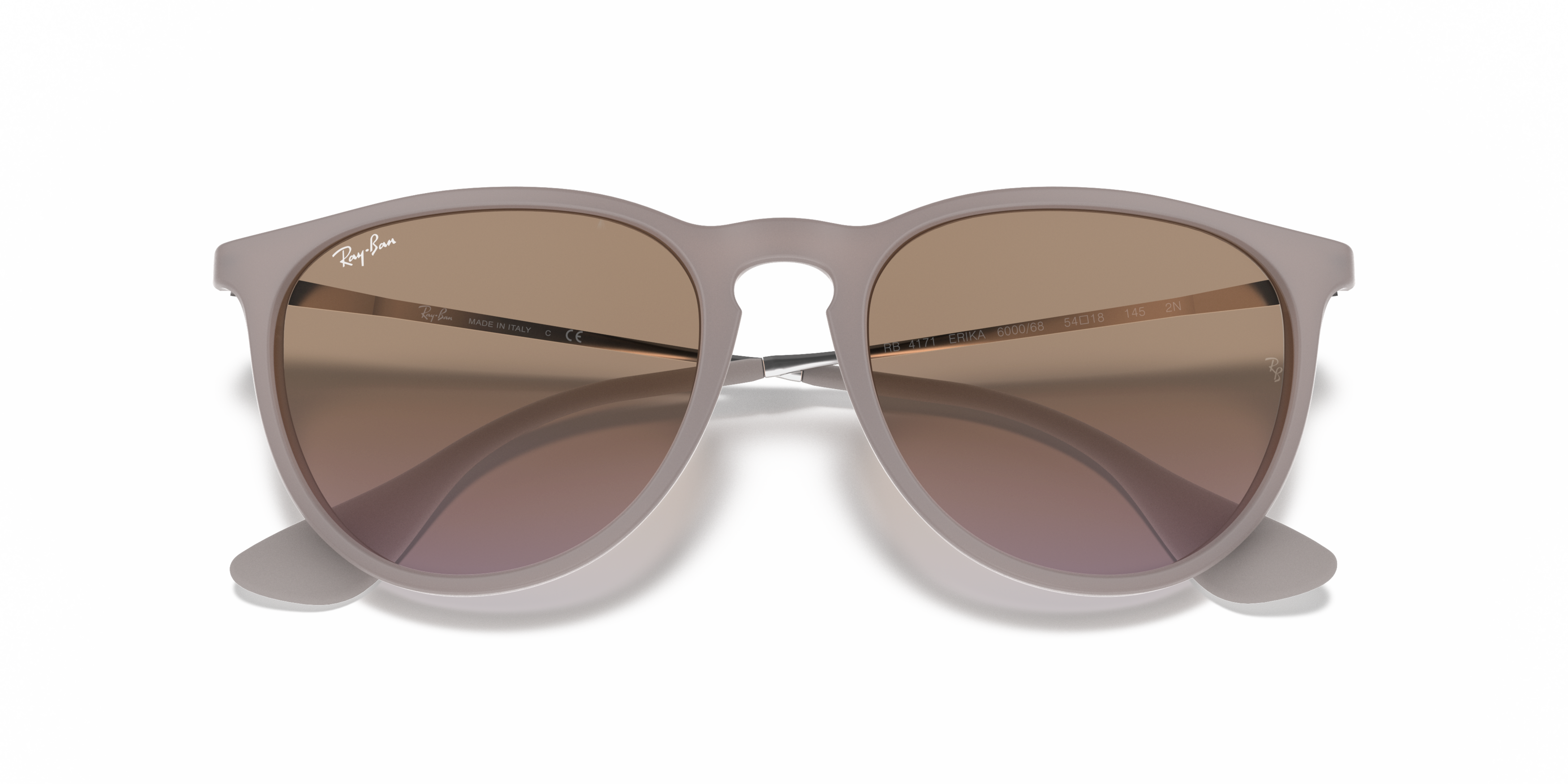 Folded Ray-Ban RB 4171 Sunglasses Brown / Brown