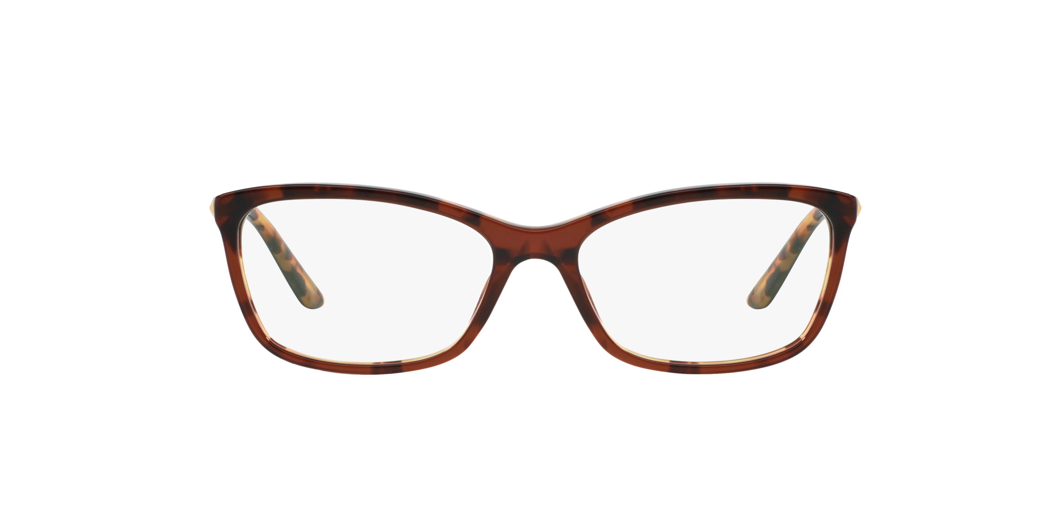 Front Versace VE 3186 (5077) Glasses Transparent / Havana