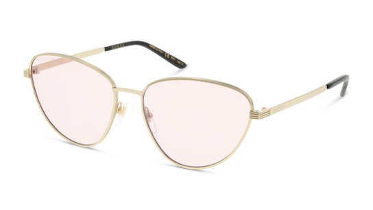 Gucci Blue & Beyond GG 0803S (005) Sunglasses Pink / Gold