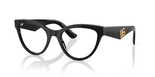 Dolce & Gabbana DG3372 Glasses Transparent / Black
