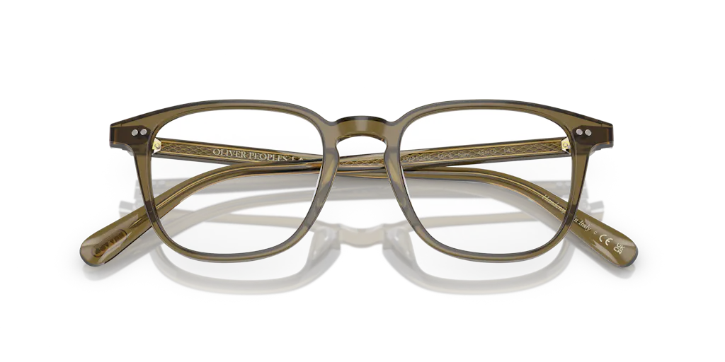 Lunettes De Vue Oliver Peoples 0OV5496 Len 1744 - Hinoki Tortue - Carrées - Homme