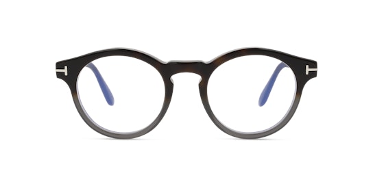 Tom Ford FT 5887-B Glasses Transparent / Havana, Grey