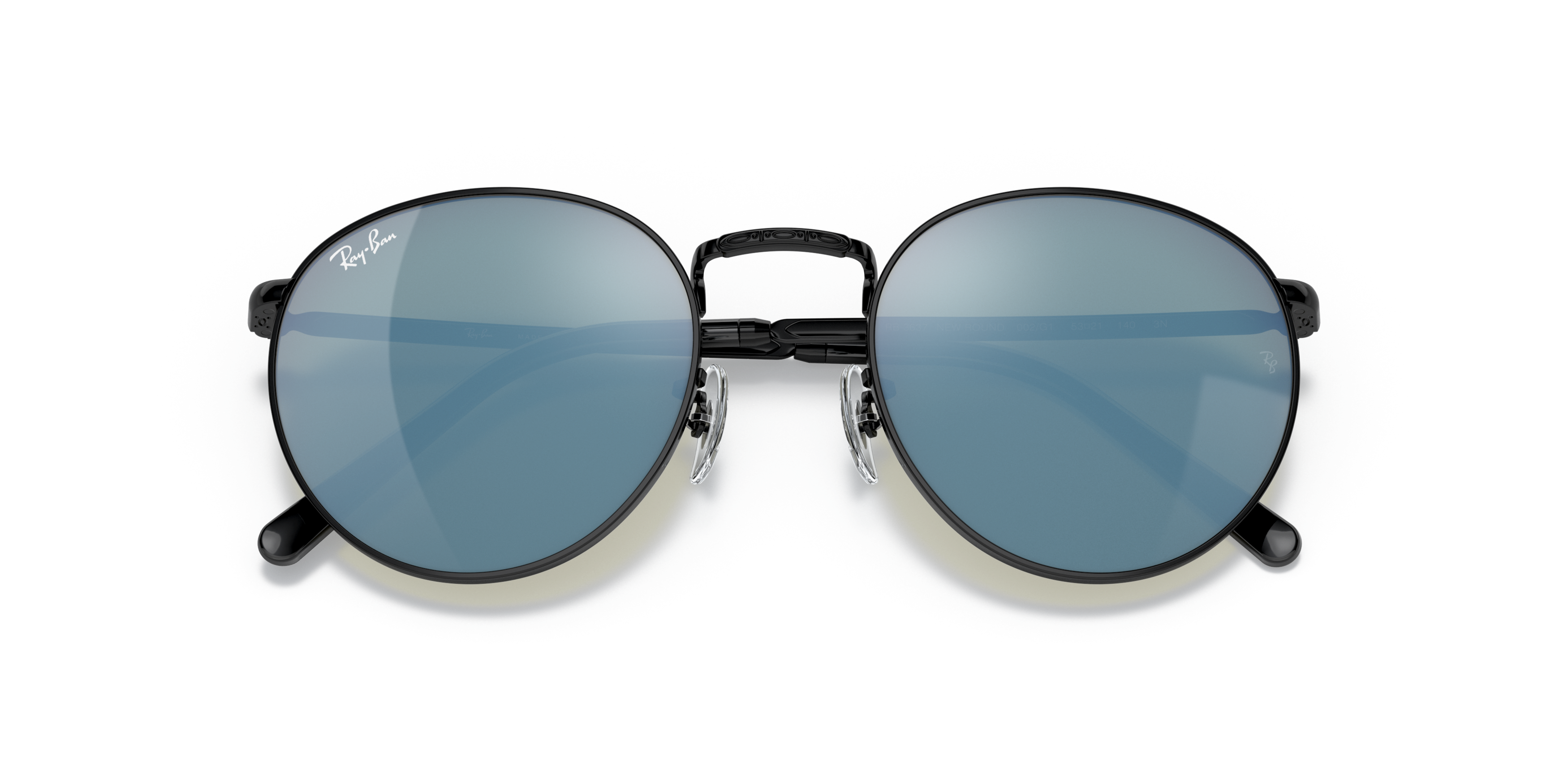 Folded Ray-Ban RB 3637 (002/G1) Sunglasses Blue / Black