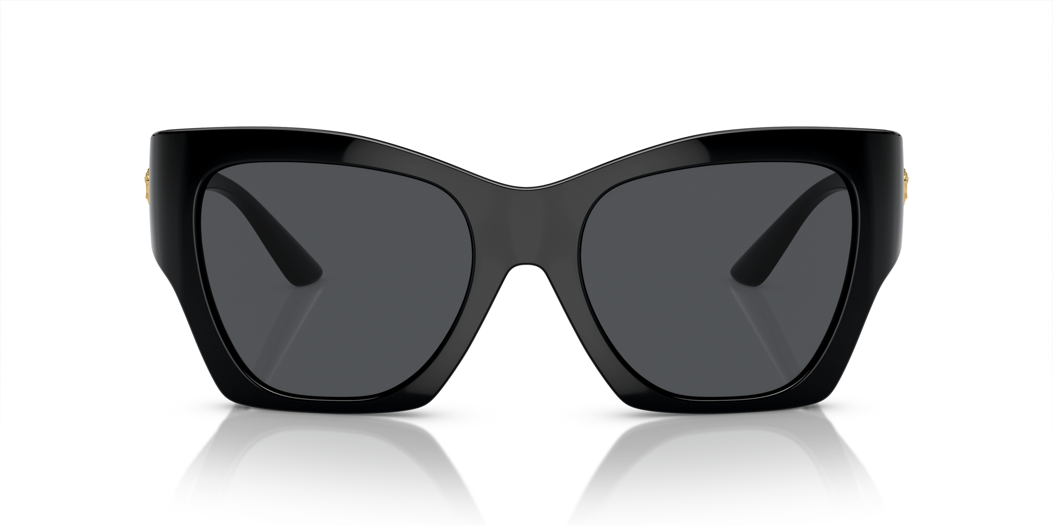 Front Versace VE 4452 Sunglasses Grey / Black