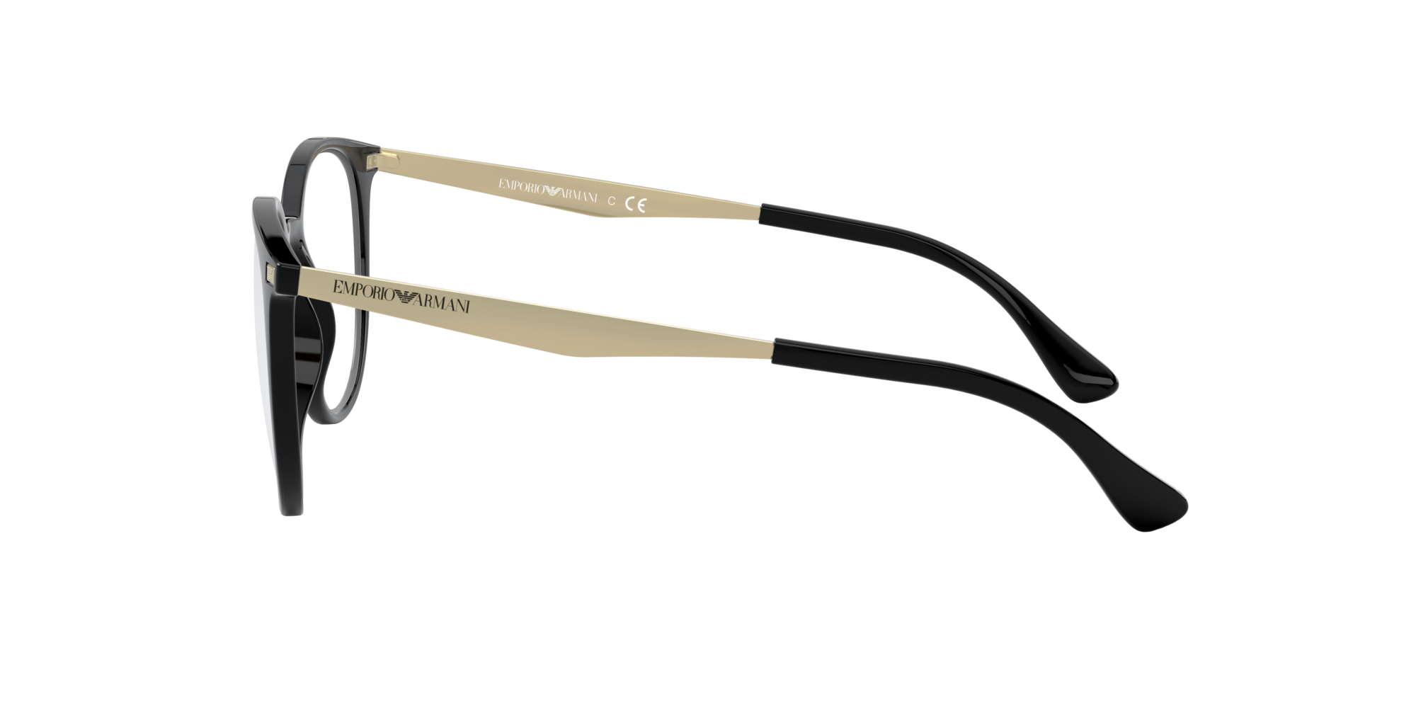 Angle_Left02 Emporio Armani EA 3168 (5850) Glasses Transparent / Gold