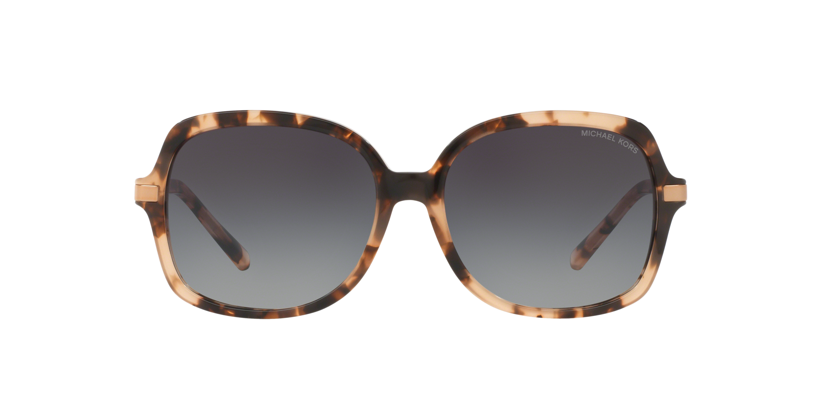 Front Michael Kors MK 2024 Sunglasses Grey / Tortoise Shell