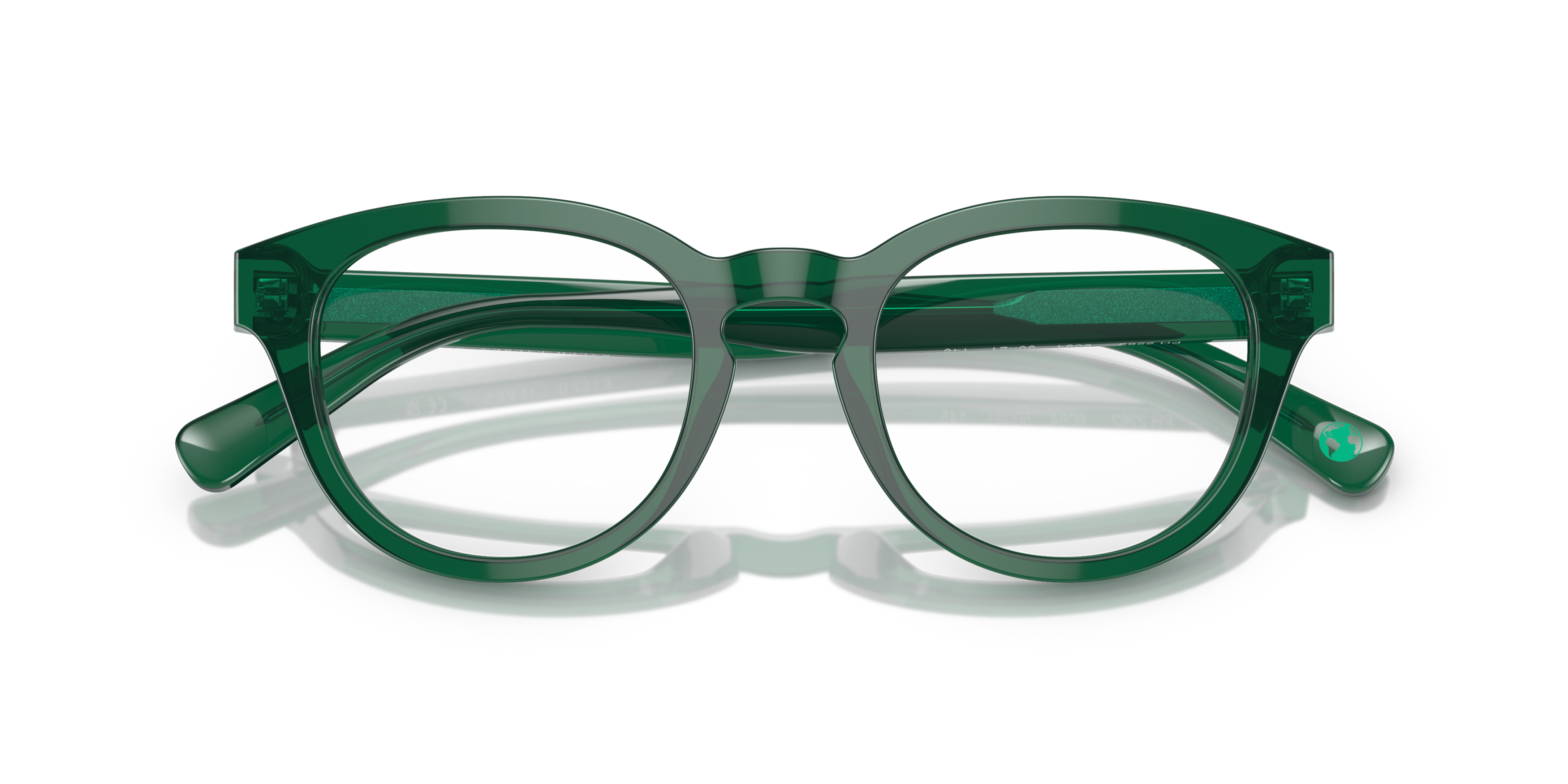 Folded Polo Ralph Lauren PH 2262 Glasses Transparent / Transparent, Green