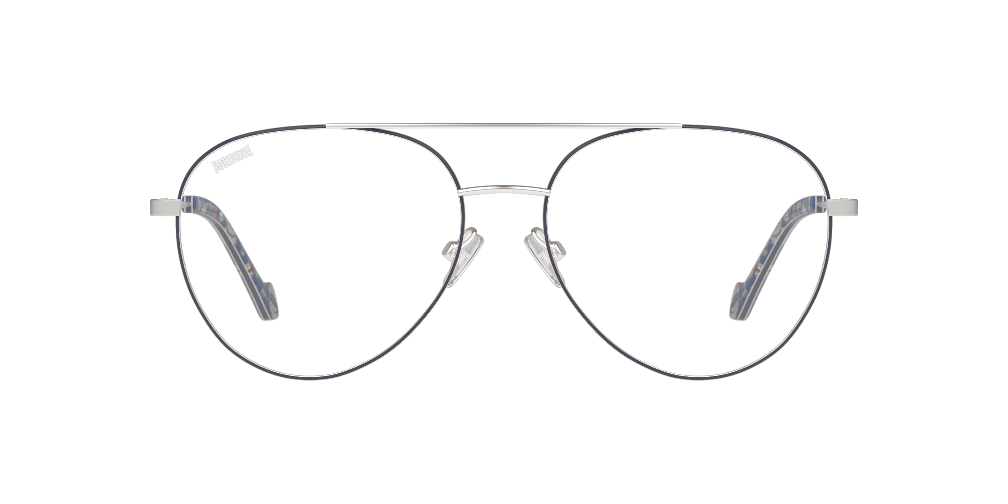 Front Fortnite with Unofficial UNSU0166 Glasses Transparent / Grey