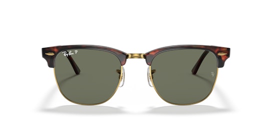 Ray-Ban Clubmaster 0RB3016 990/58 Verde / Rojo 