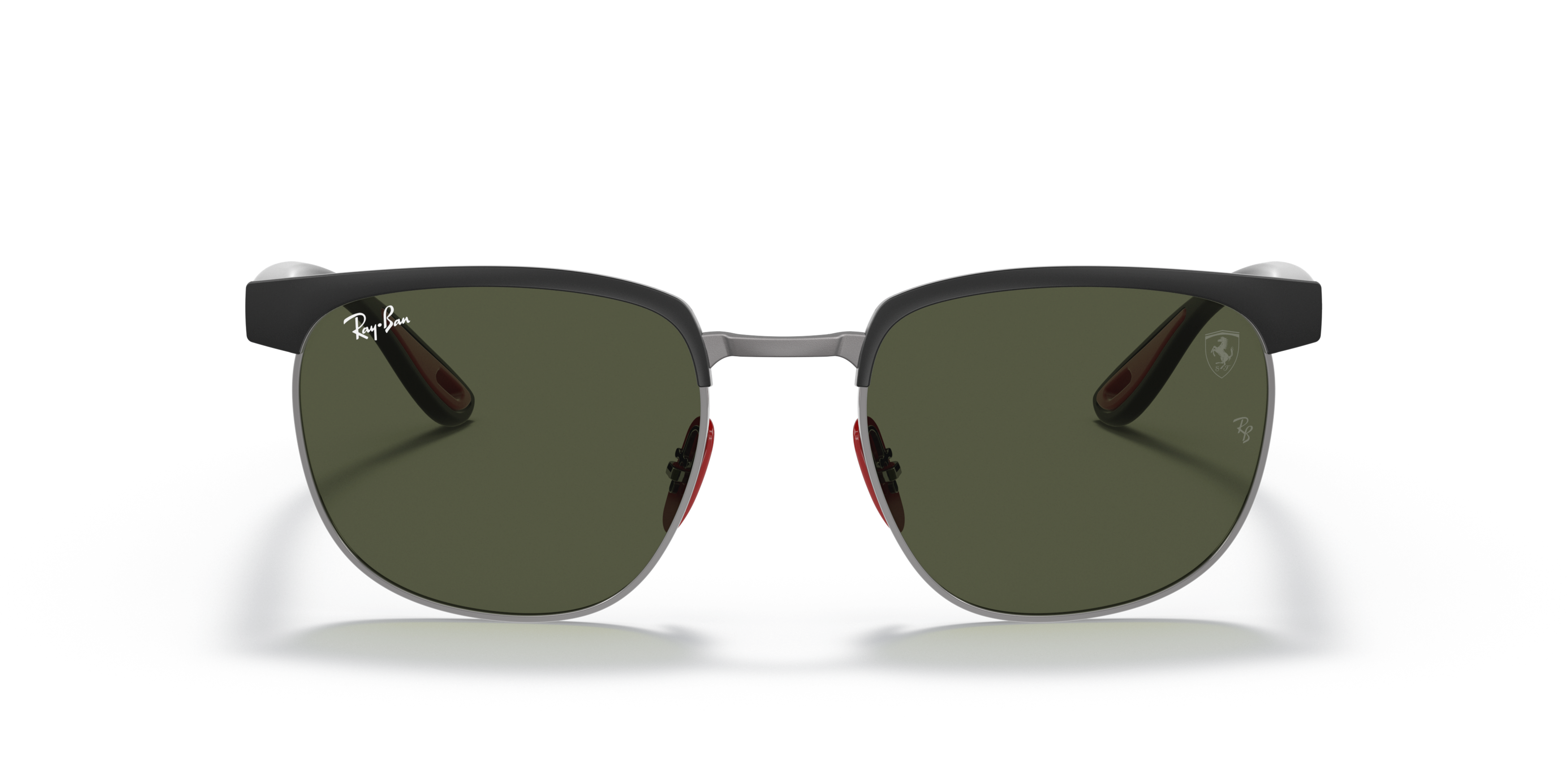 Front Ray-Ban RB 3698M Sunglasses Green / Black