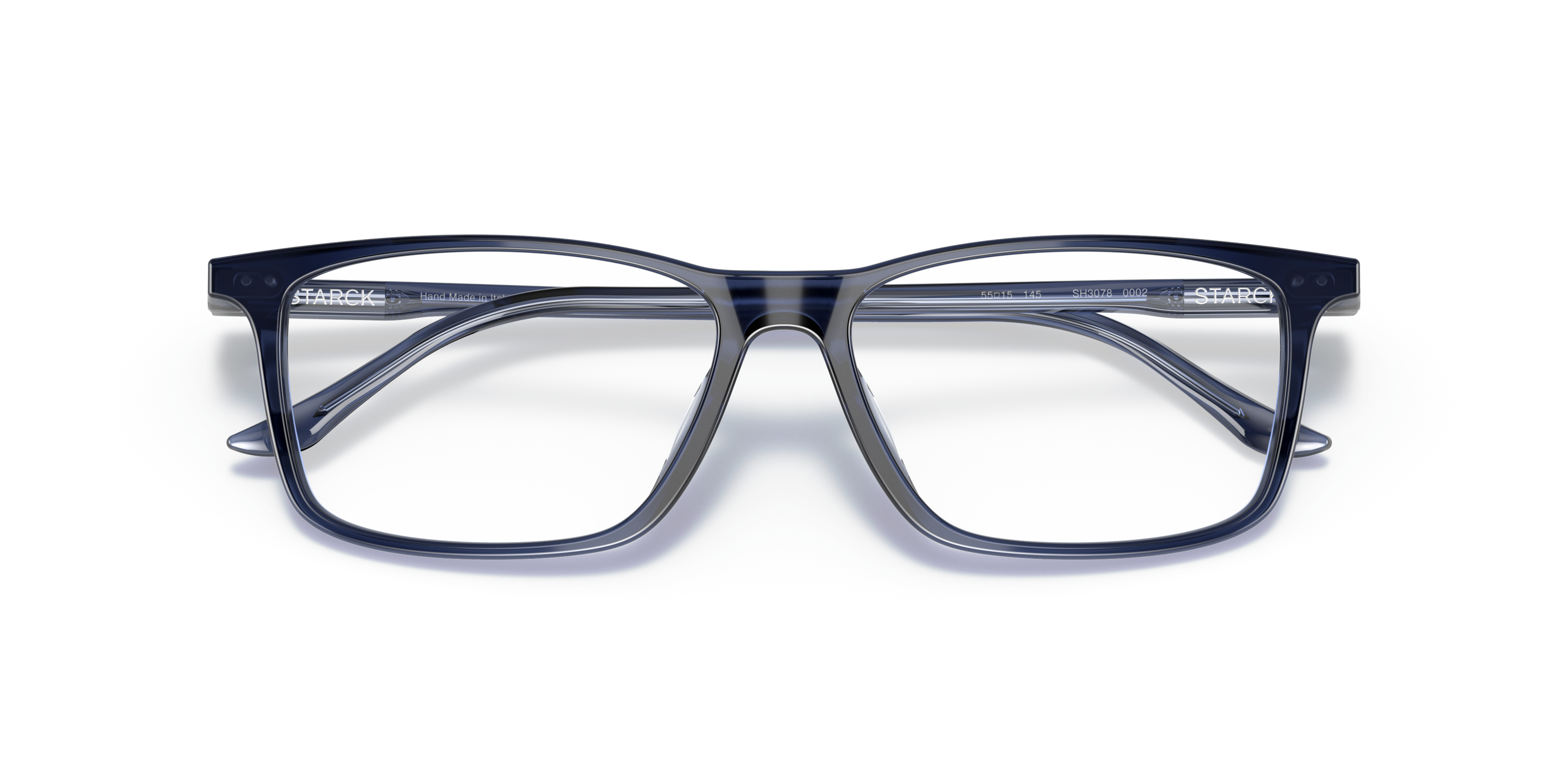 Folded Starck SH 3078 Glasses Transparent / Blue