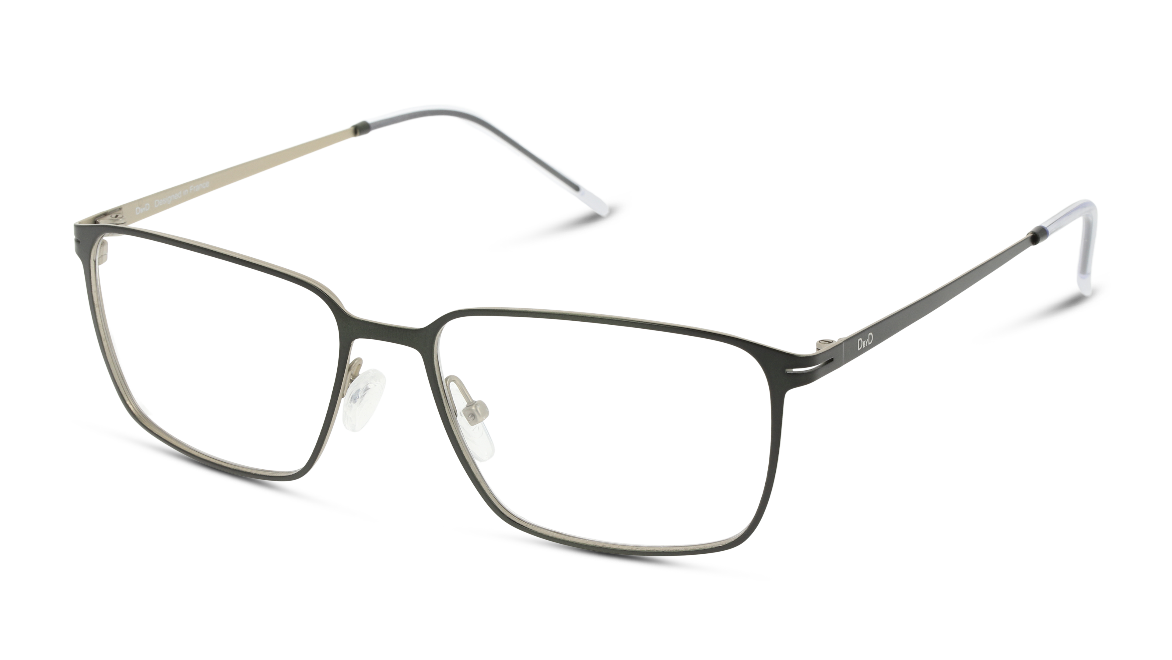 Angle_Left01 DbyD Titanium DB OM9027 Glasses Transparent / Green