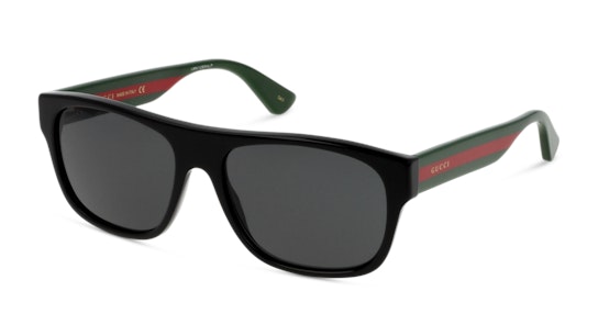 Gucci GG 0341S (001) Sunglasses Grey / Black