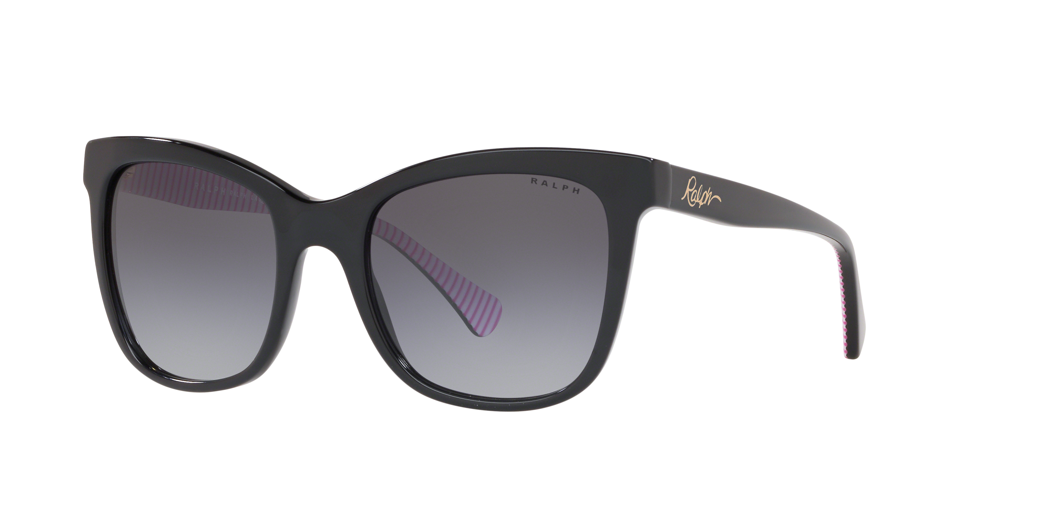 Angle_Left01 Ralph by Ralph Lauren RA 5256 Sunglasses Grey / Black