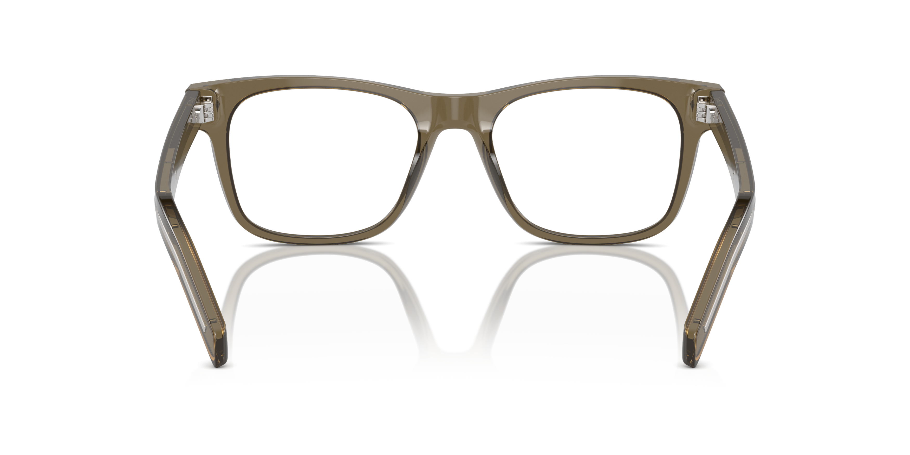 Detail02 Prada PR A13V Glasses Transparent / Brown