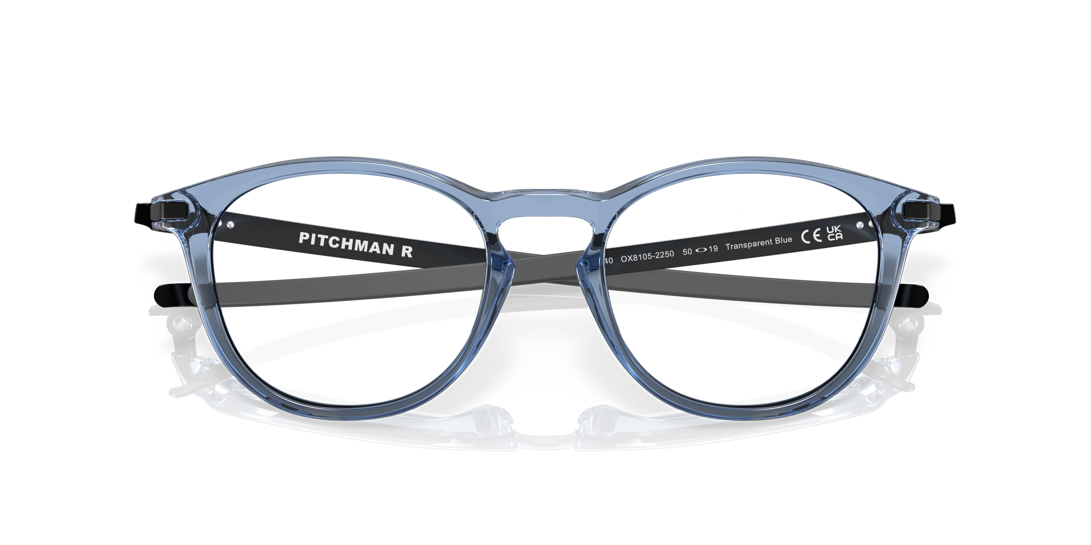Folded Oakley Pitchman OX 8105 Glasses Transparent / Blue