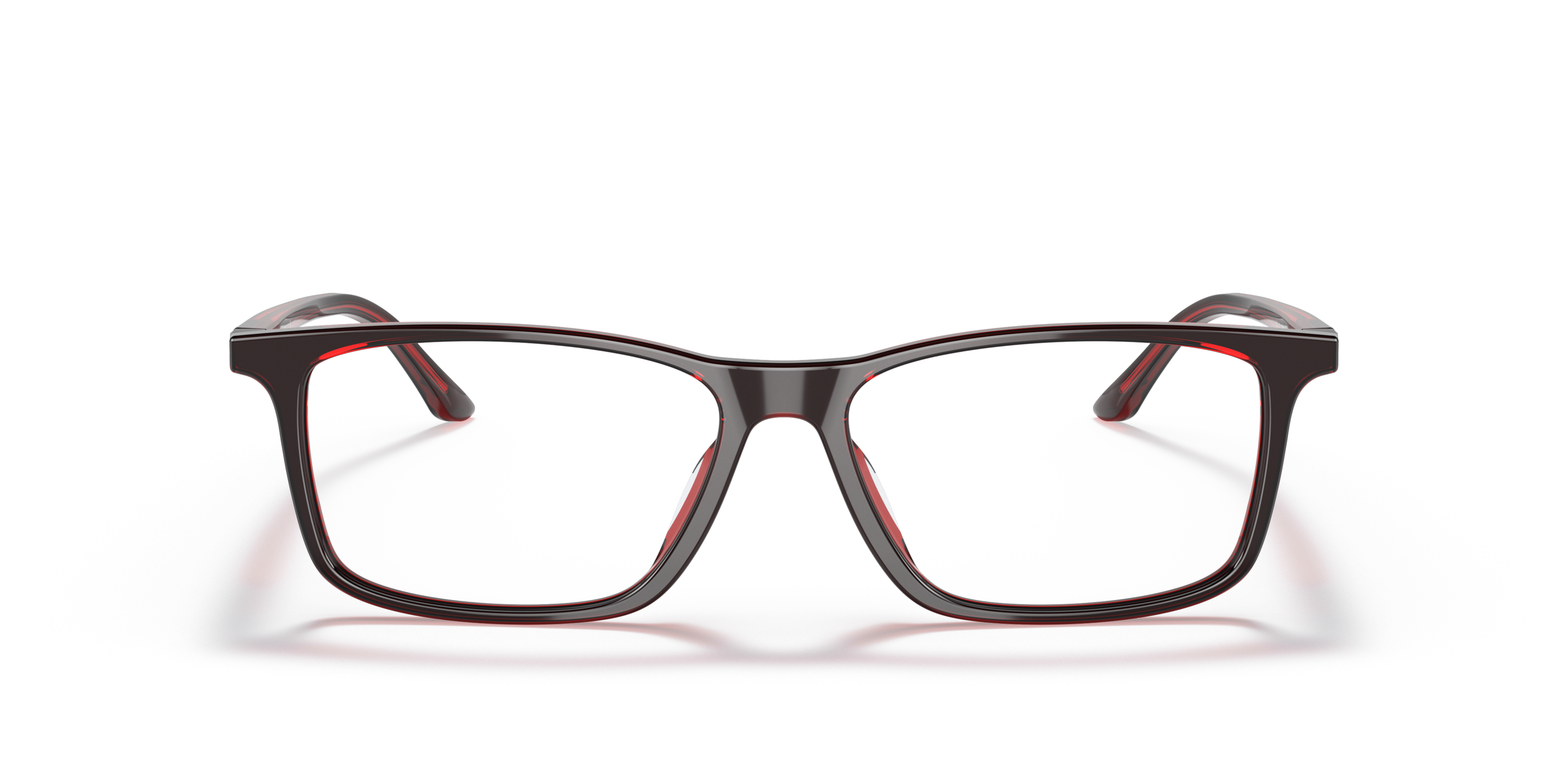 Front Starck SH 3078 (0005) Glasses Transparent / Red
