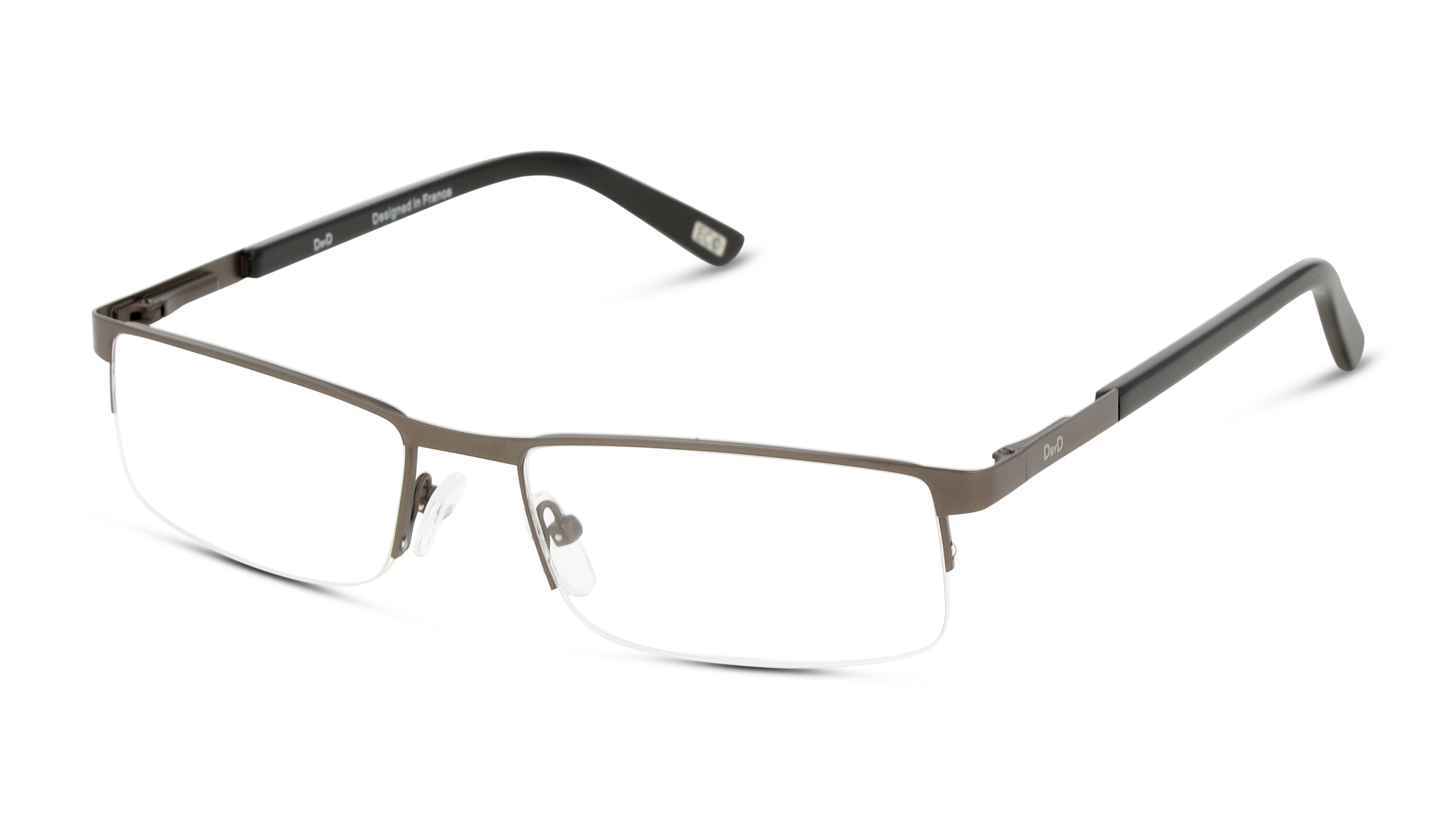Angle_Left01 DbyD Essentials DB OM0032 Glasses Transparent / Grey