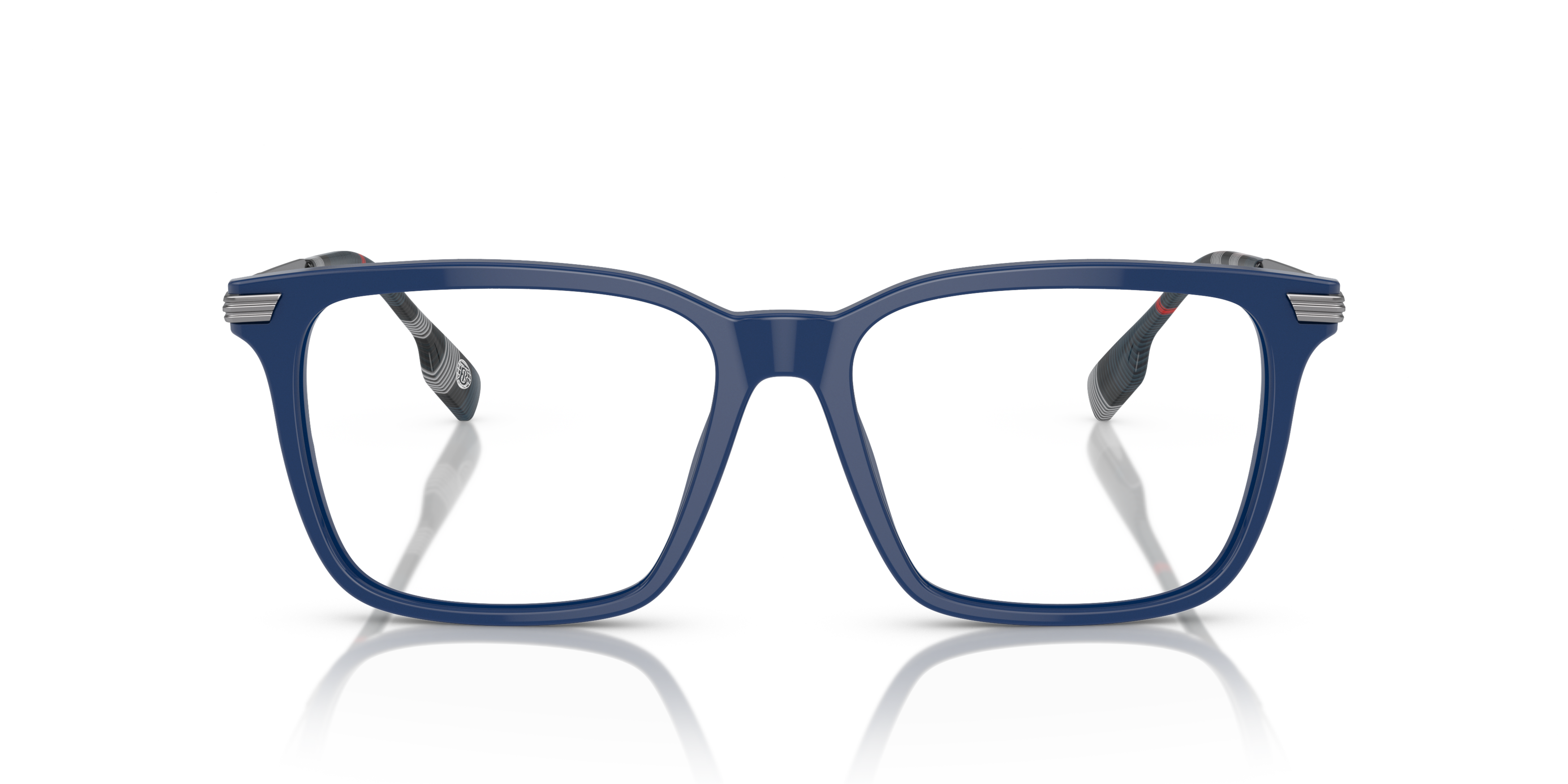 Front Burberry BE 2378 (4058) Glasses Transparent / Blue