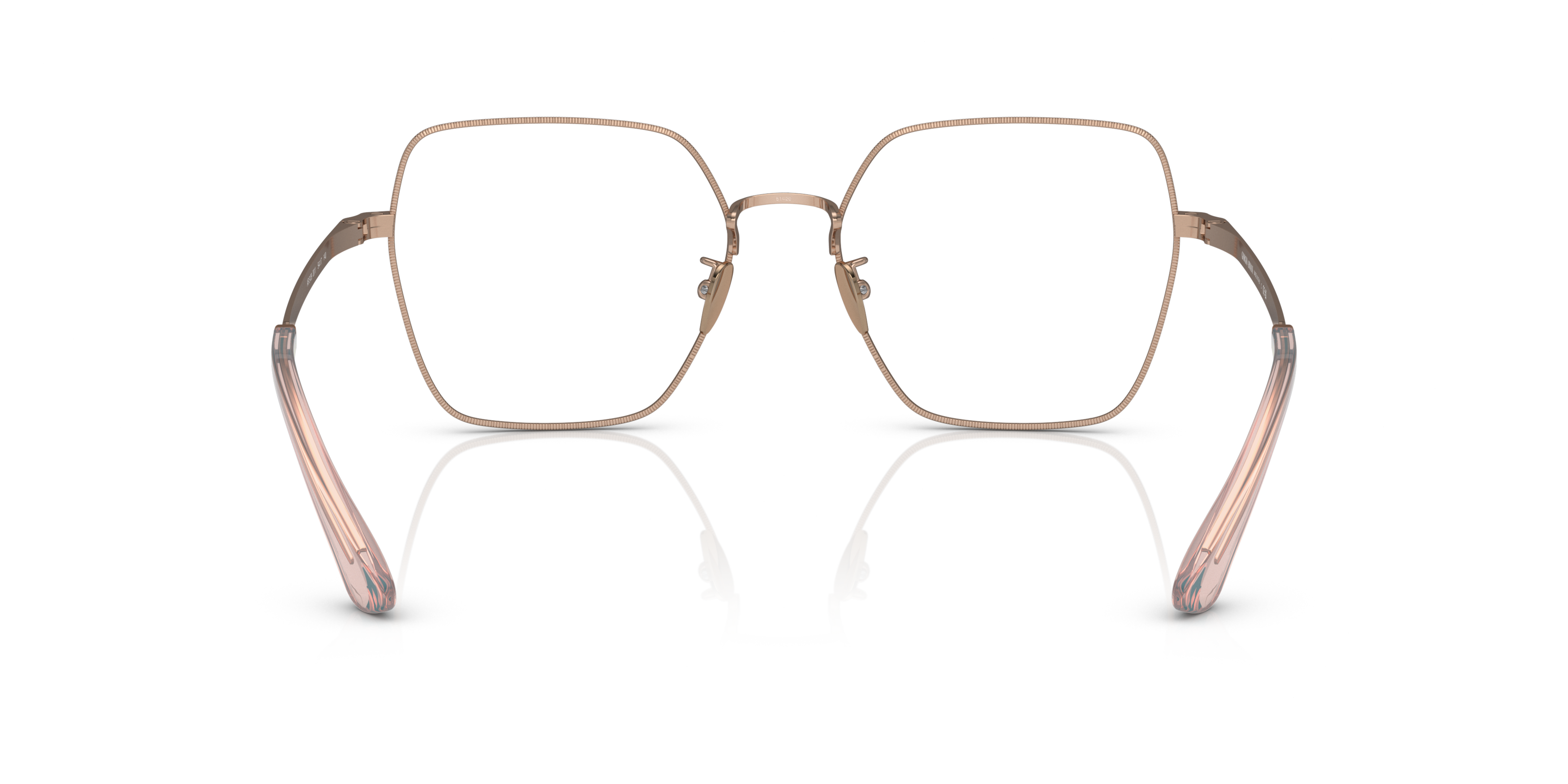 Detail02 Giorgio Armani AR 5129 Glasses Transparent / Gold