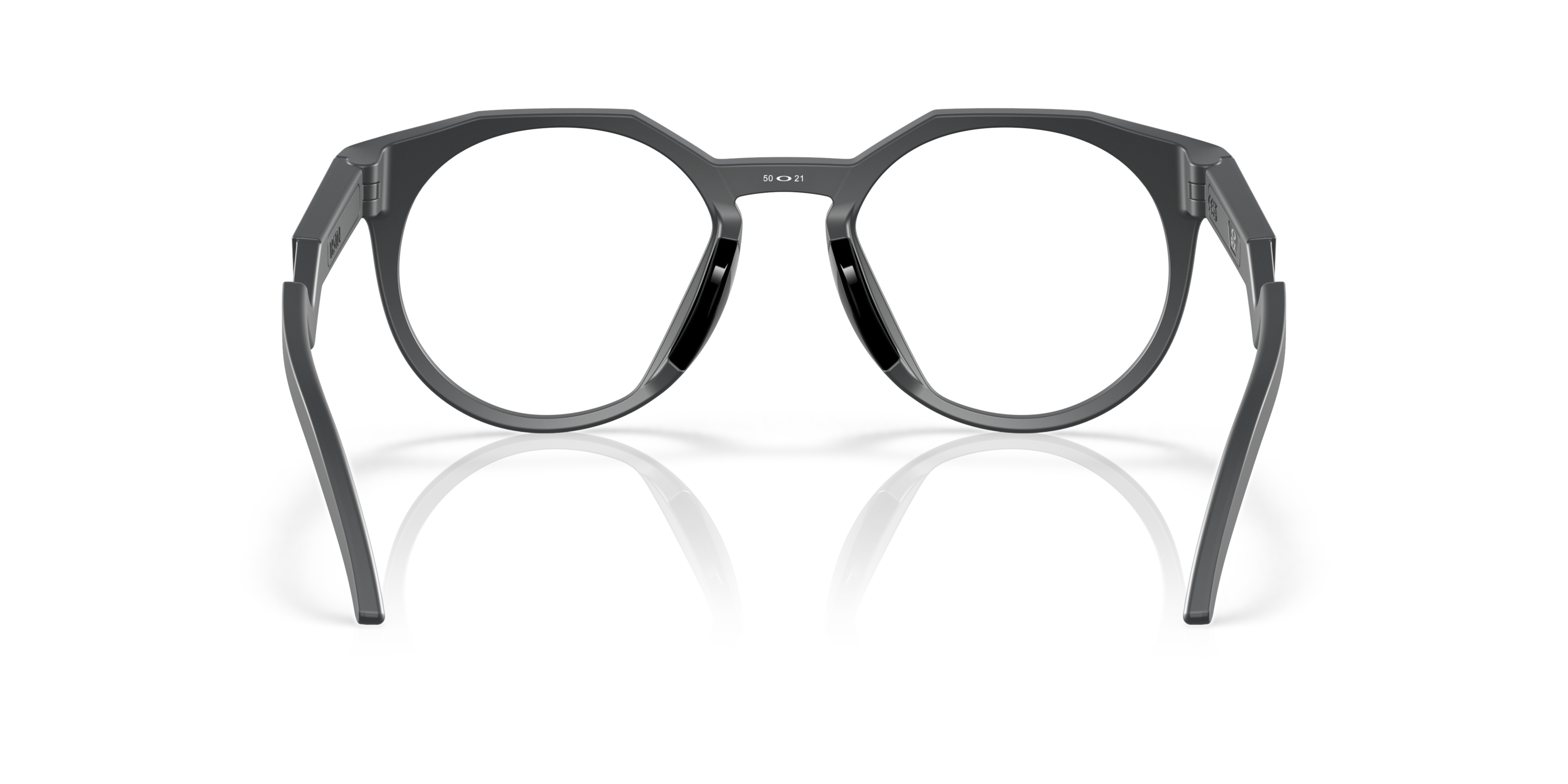 Detail02 Oakley OX 8139 Glasses Transparent / Black