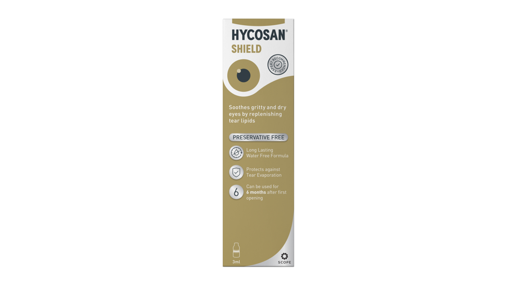 Front Hycosan Shield Preservative Free Eye Drops