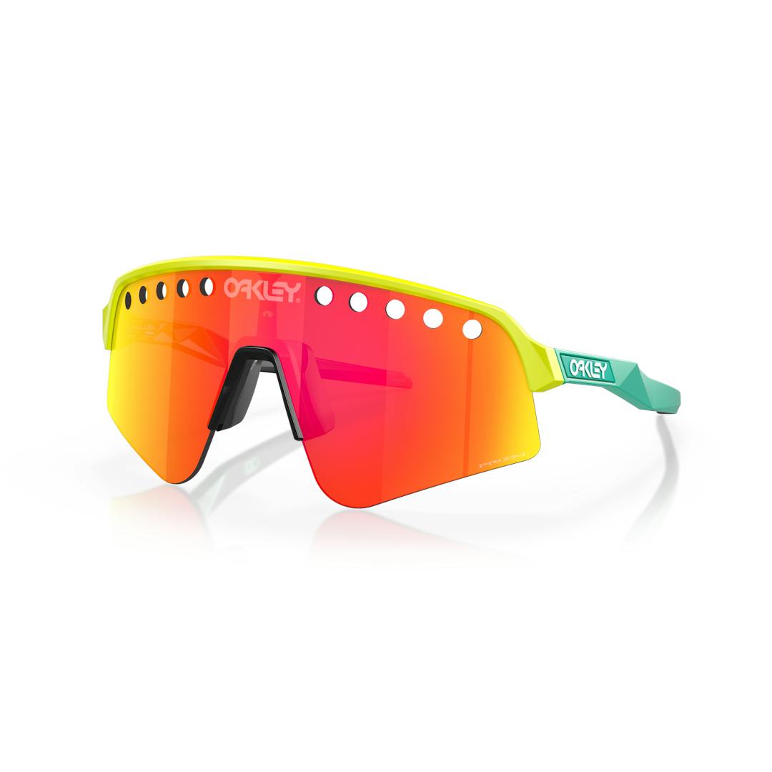 Oakley Sutro Lite Sweep Vented 0OO9465 Solbriller - Firkantede Gul Spejlede Linser