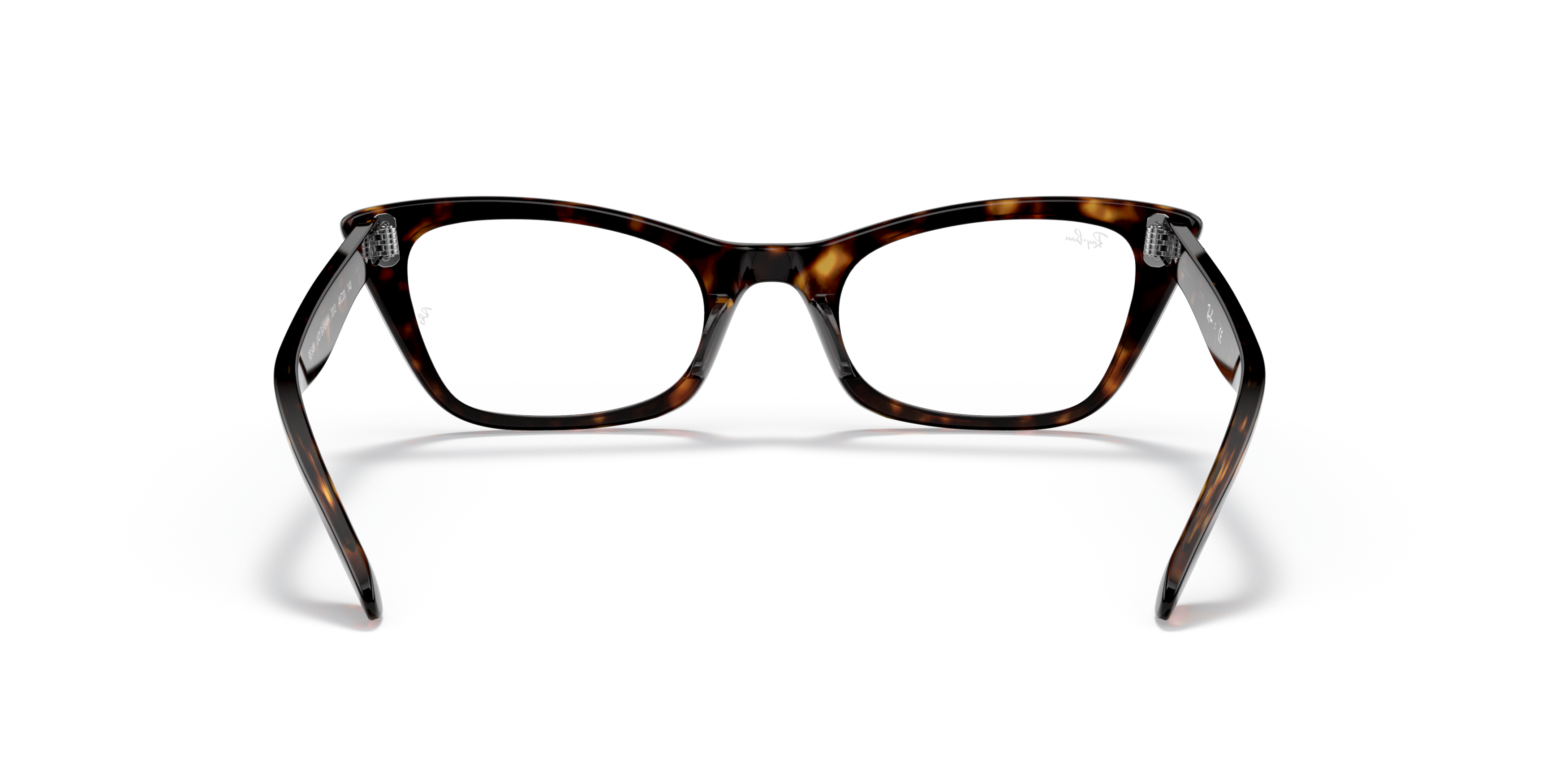 Detail02 Ray-Ban Lady RX 5499 Glasses Transparent / Tortoise Shell