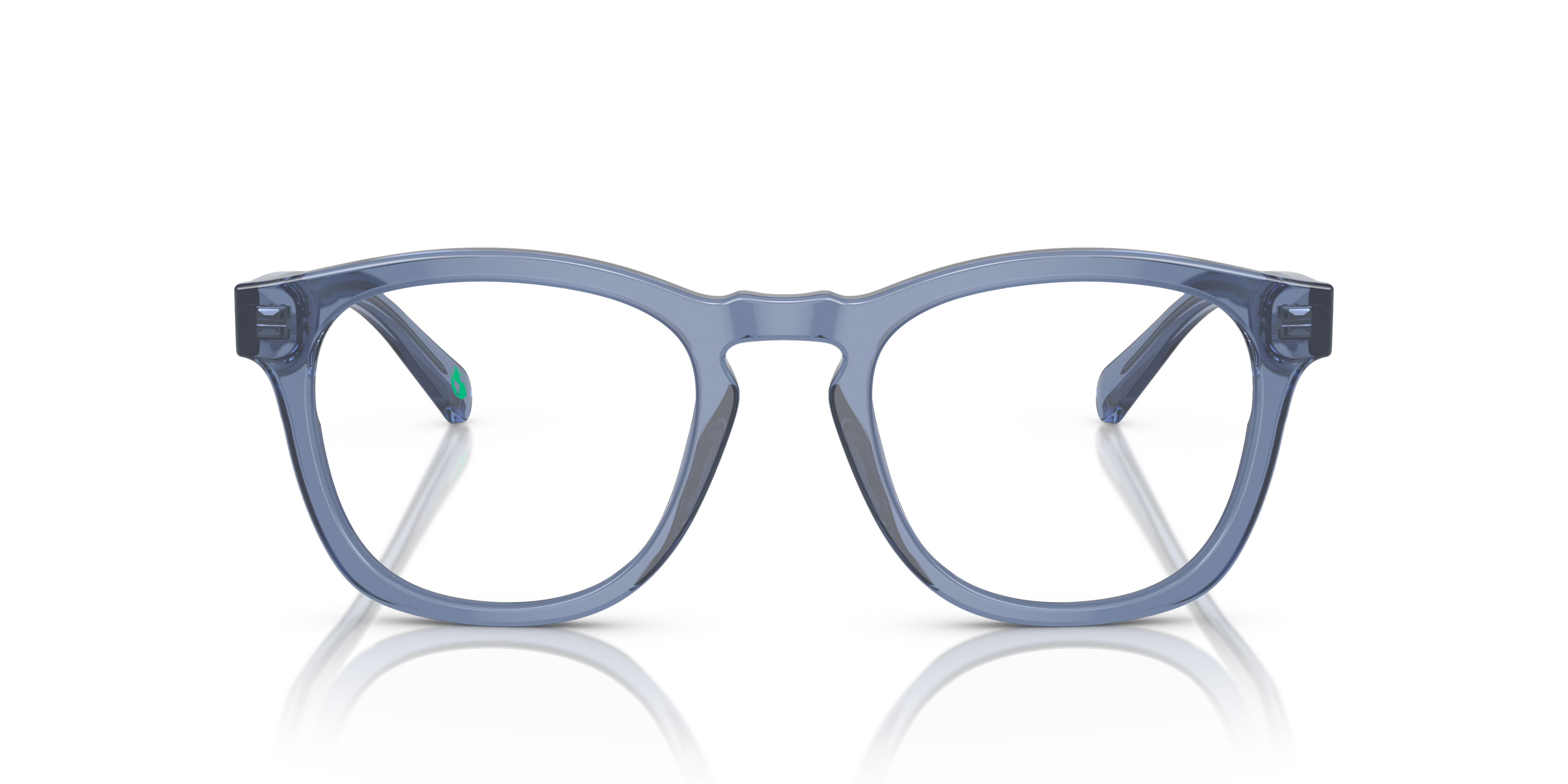 Front Polo Ralph Lauren PH 2258 Glasses Transparent / Transparent, Blue