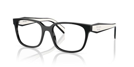 Prada PR 17ZV Glasses Transparent / Black