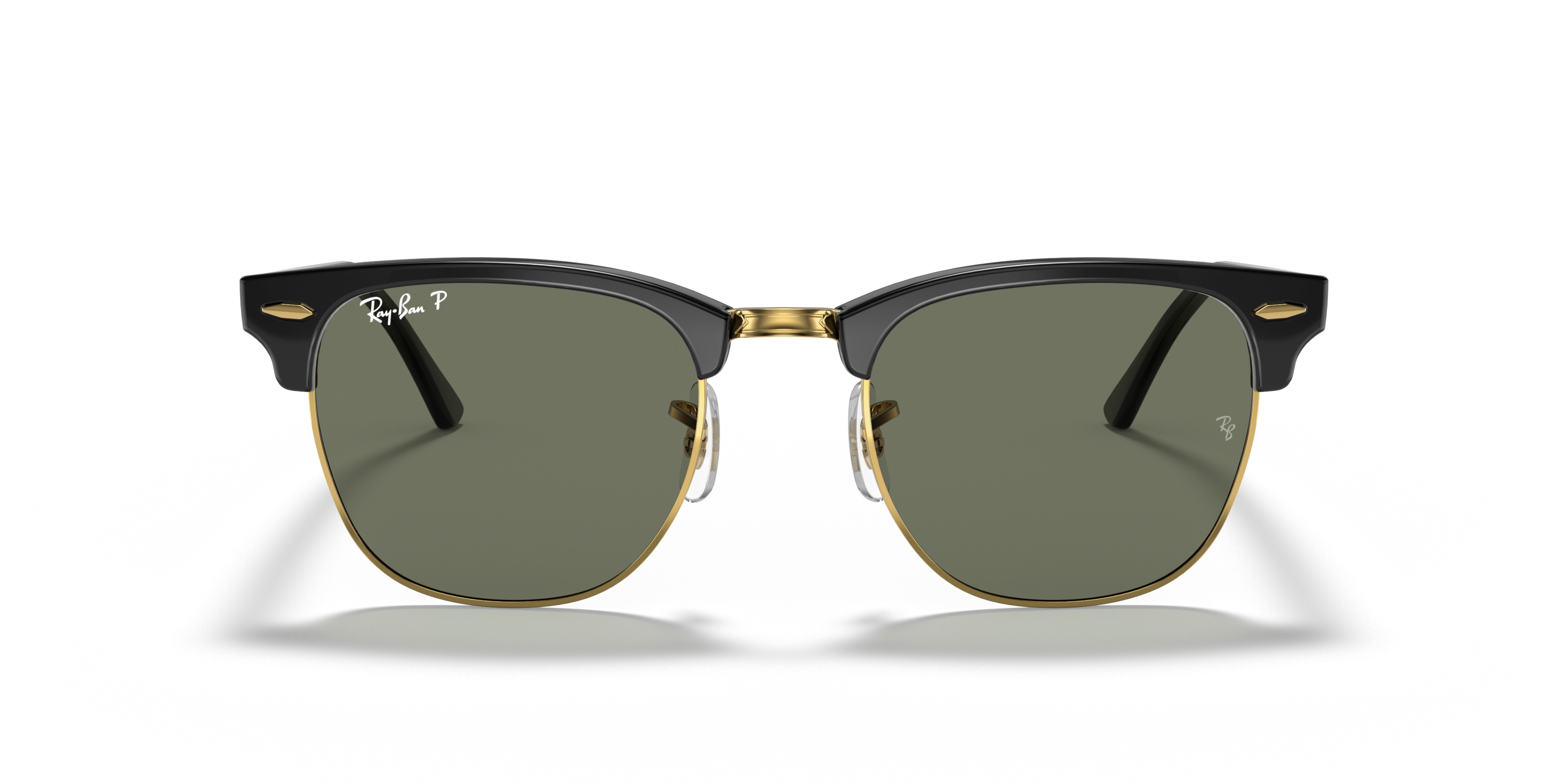 Front Ray-Ban RB 3016 (901/58) Sunglasses Green / Gold