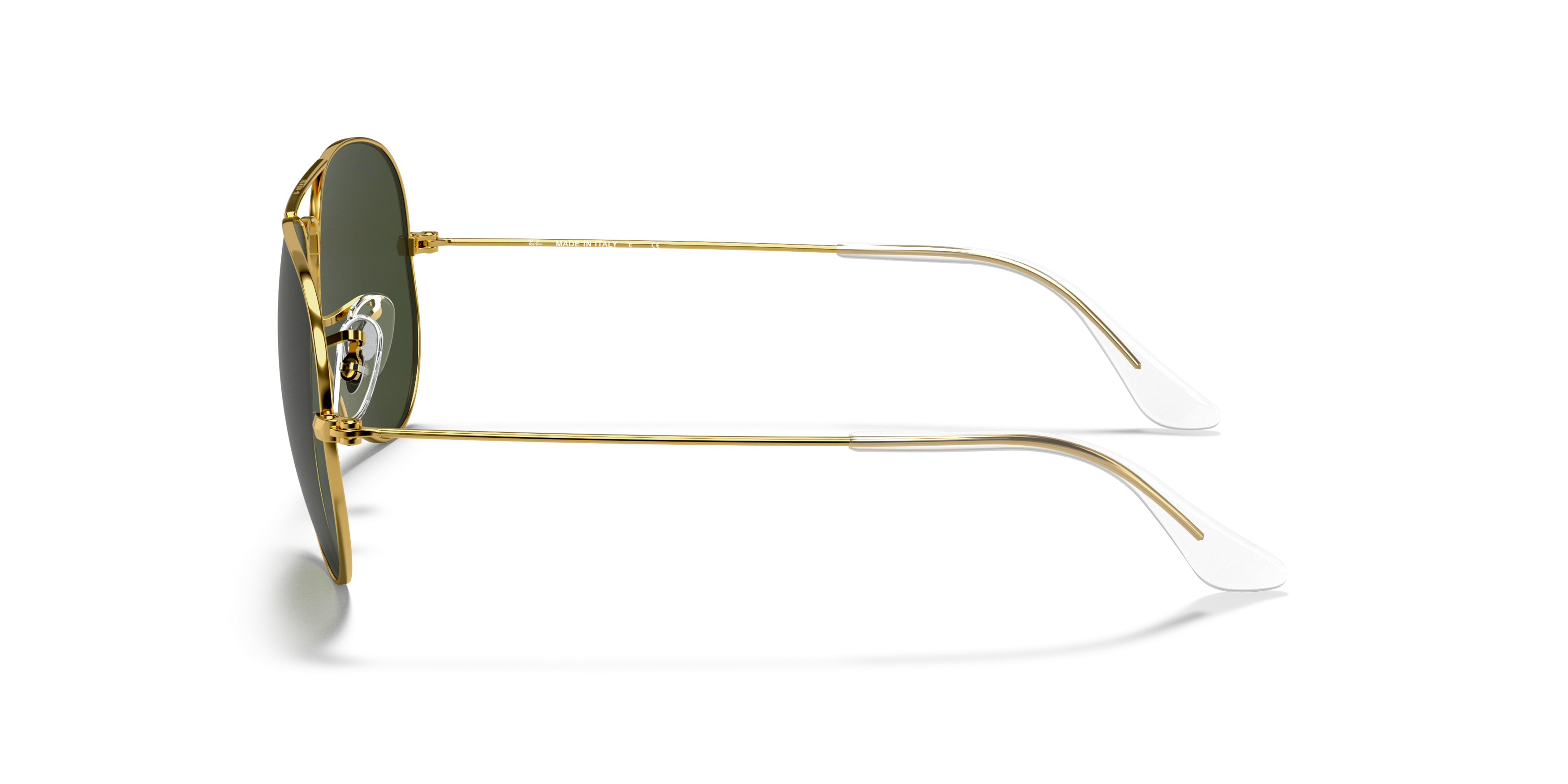 Angle_Left02 Ray-Ban Aviator (55mm) RB 3025 (W3234) Sunglasses Grey / Gold