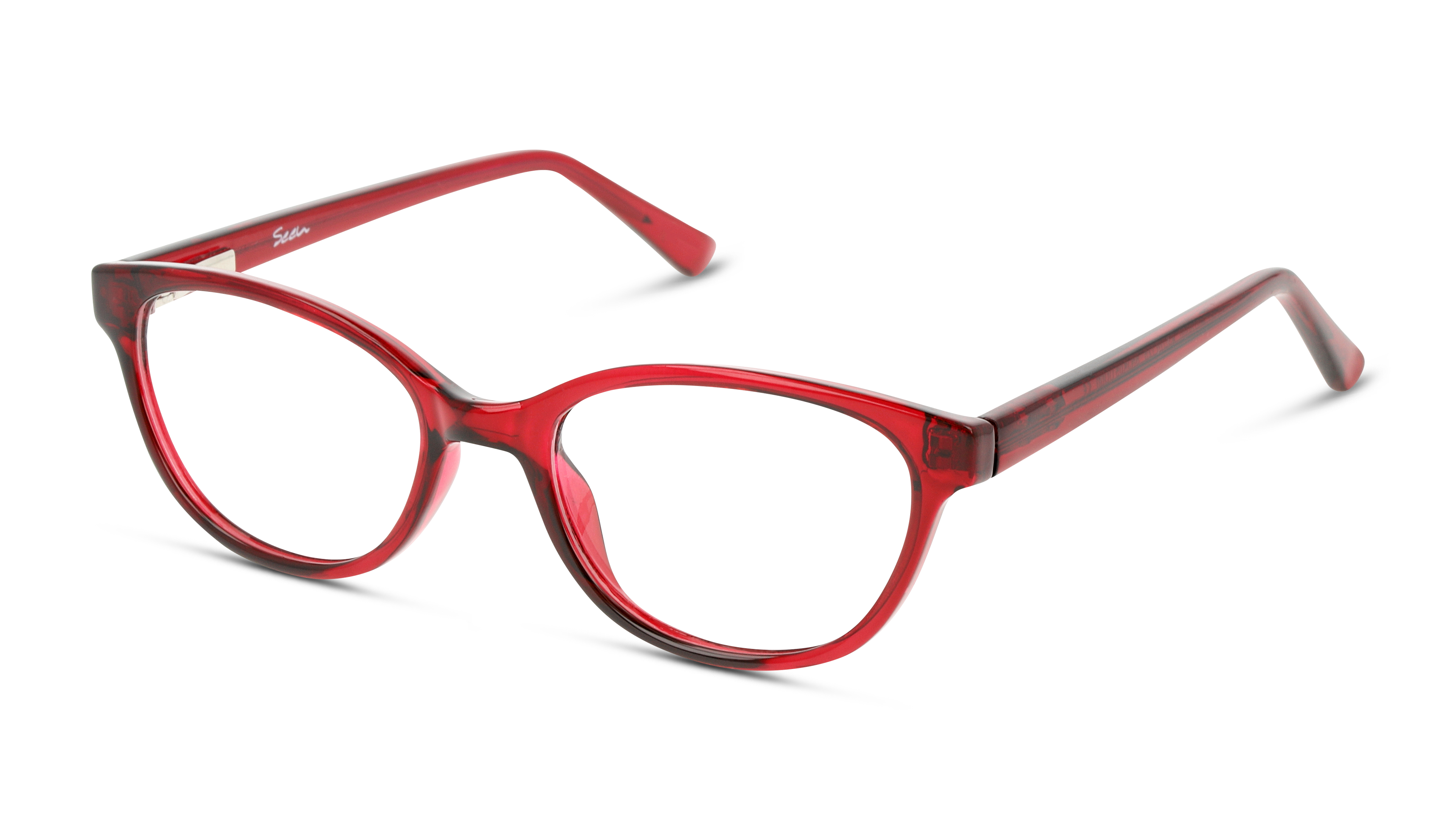 Angle_Left01 Seen Kids SN JK05 (UU00) Children's Glasses Transparent / Red