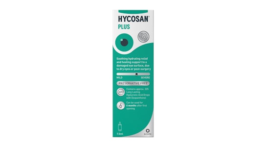 Hycosan Hycosan Plus Preservative Free Eye Drops Eye Drops 1 x 7.5ml