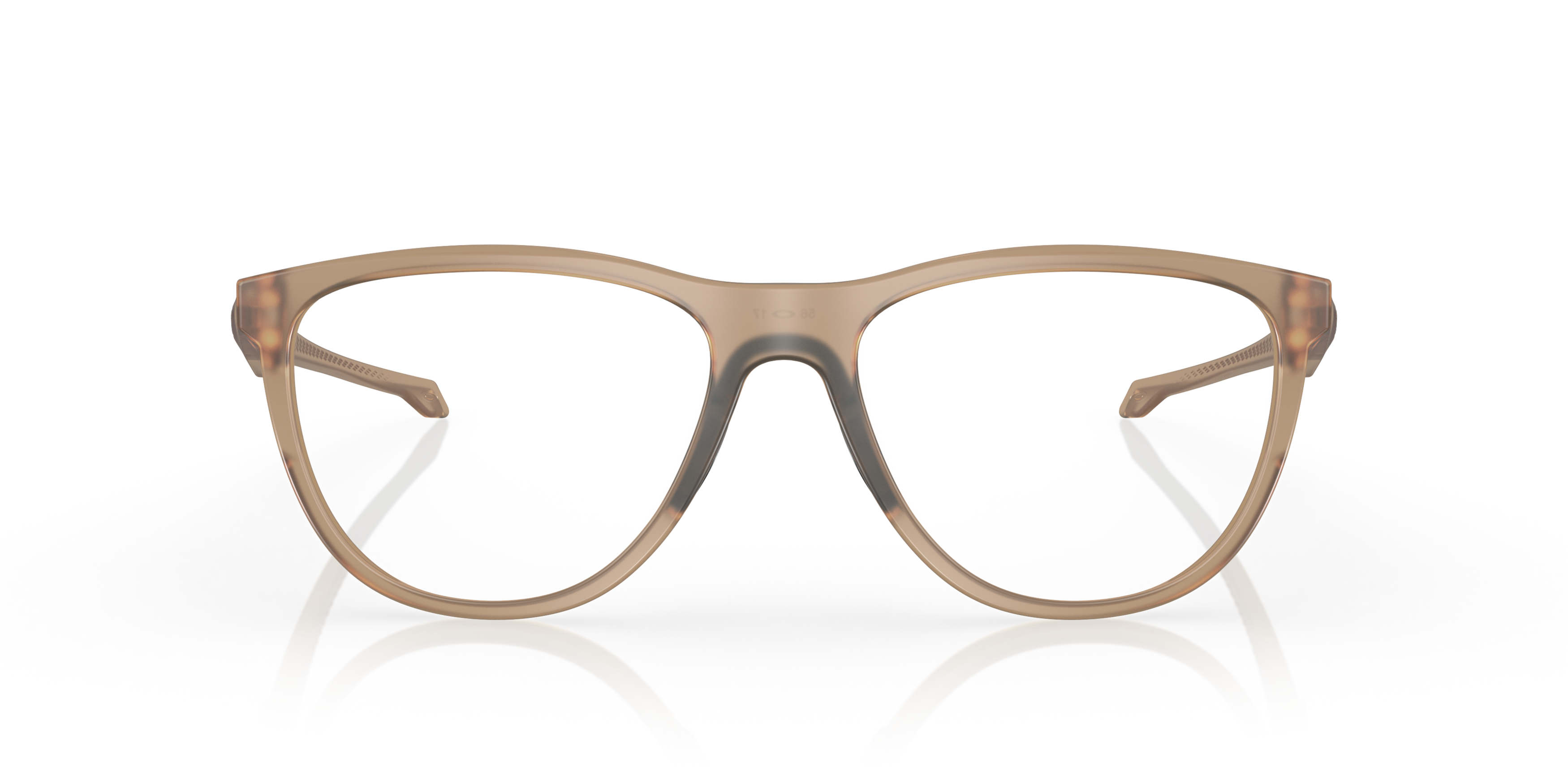 Front Oakley Admission OX 8056 Glasses Transparent / Brown