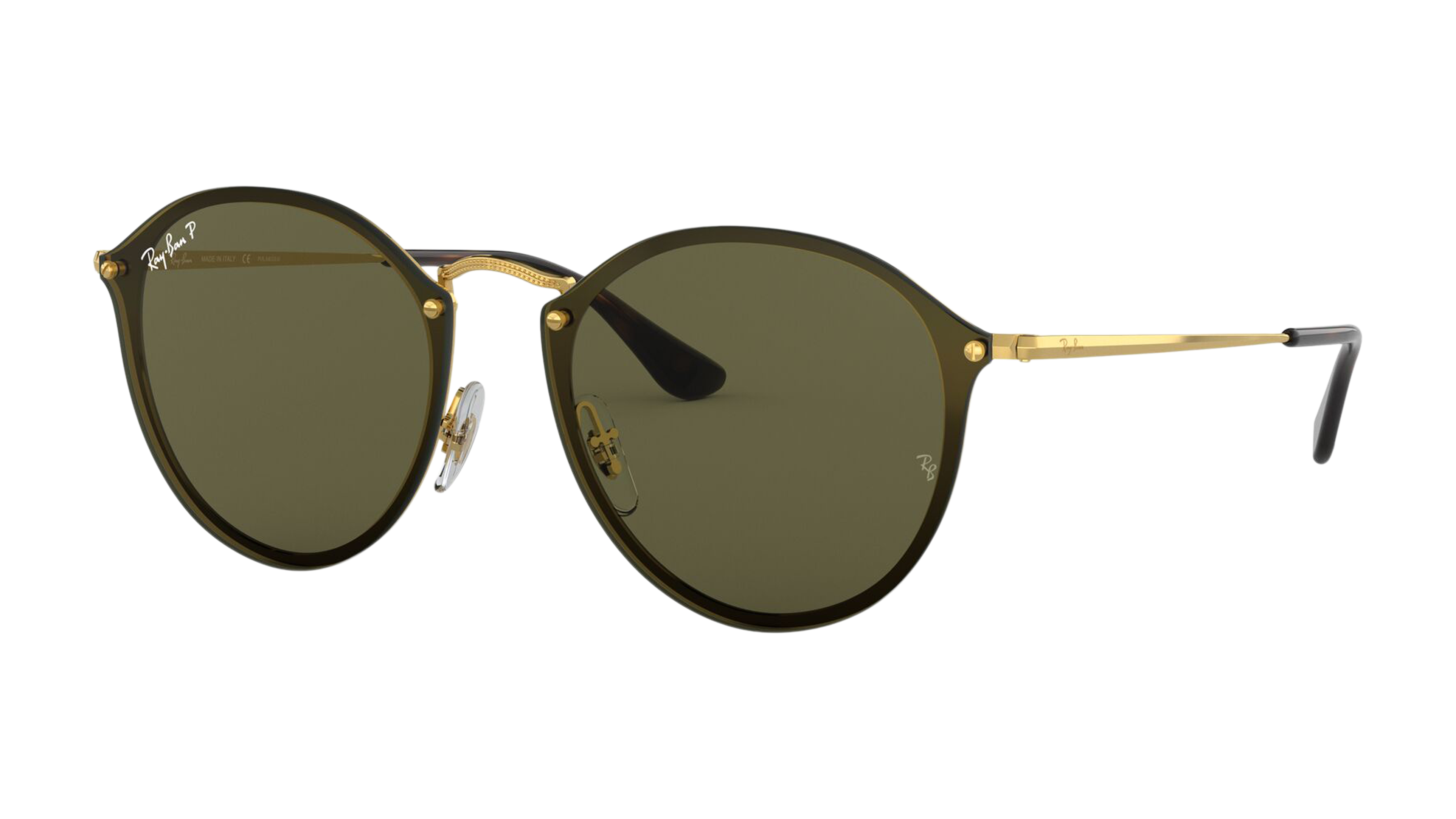 [products.image.angle_left01] Ray-Ban Blaze Round RB3574N 001/9A