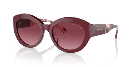 Michael Kors MK 2204U Sunglasses Violet / Transparent, Red