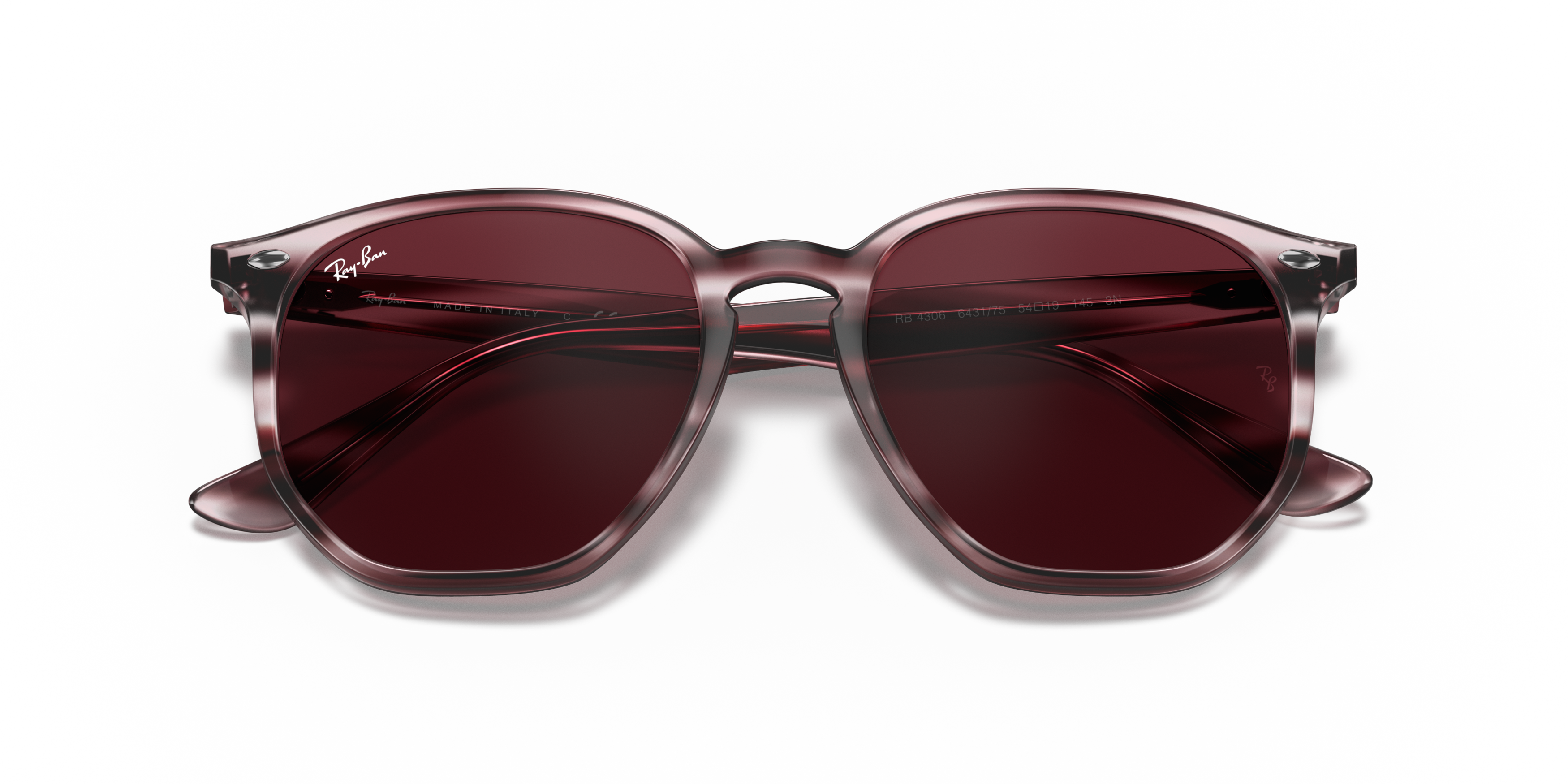 Folded Ray-Ban RB 4306 (710/83) Sunglasses Brown / Tortoise Shell