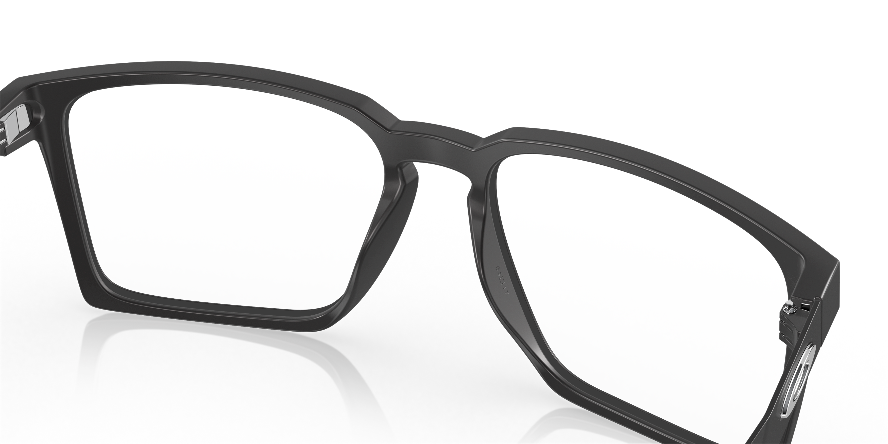 Detail03 Oakley OX 8055 Glasses Transparent / Black