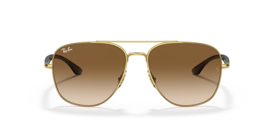 Ray-Ban RB 3683 Sunglasses Brown / Gold