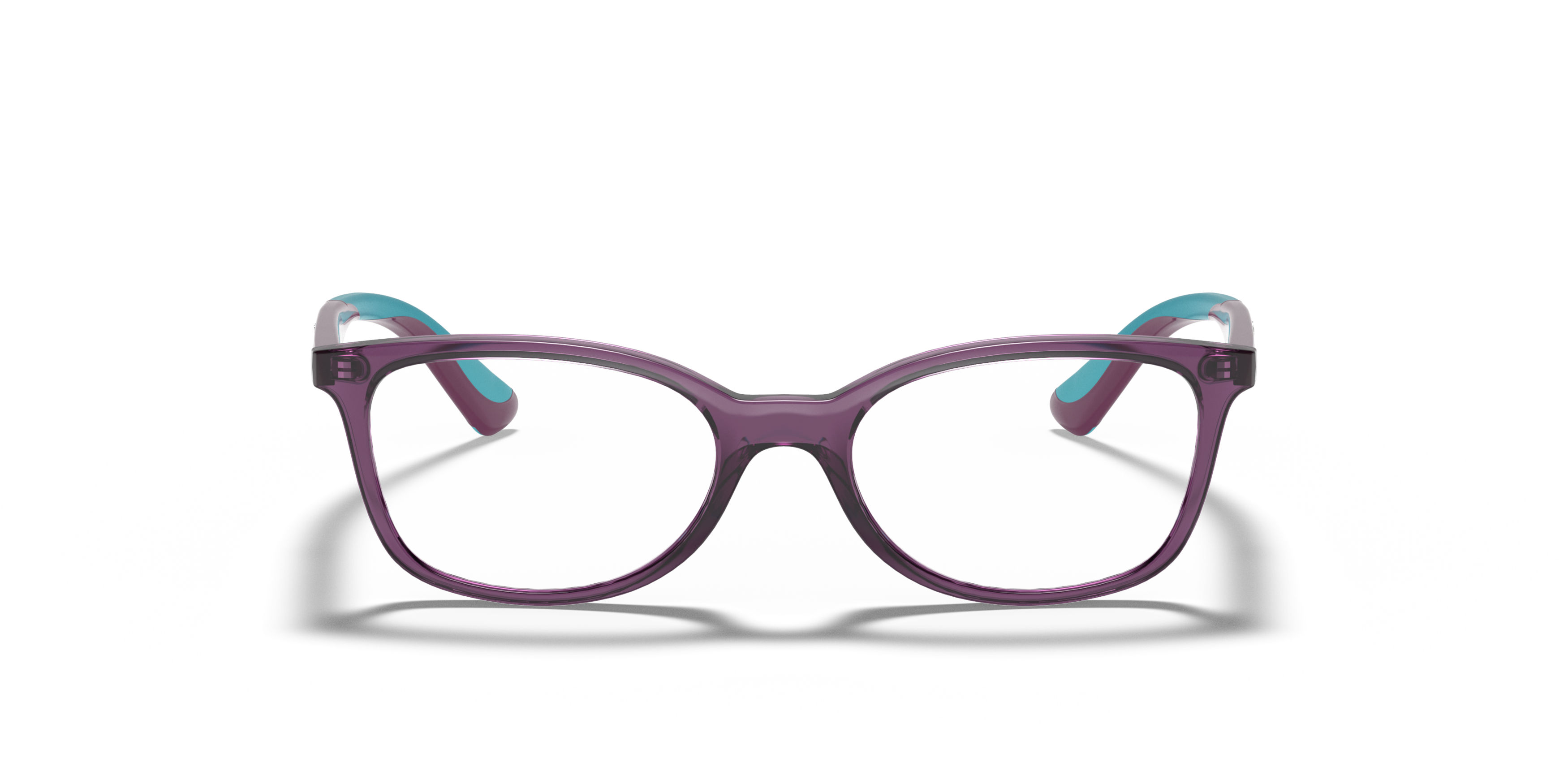Front Polo Ralph Lauren PP 8546U (6098) Children's Glasses Transparent / Transparent, Pink