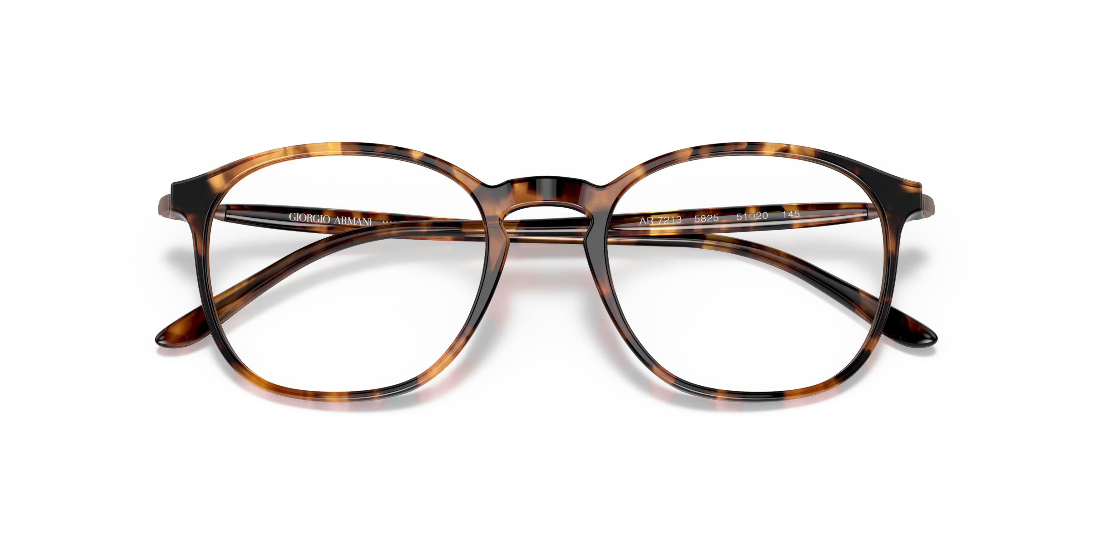 Folded Giorgio Armani AR 7213 (5825) Glasses Transparent / Tortoise Shell