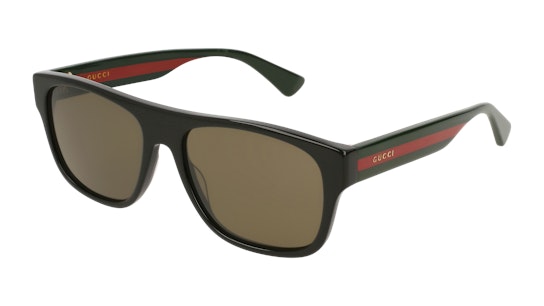 Gucci GG 0341S (002) Sunglasses Grey / Black