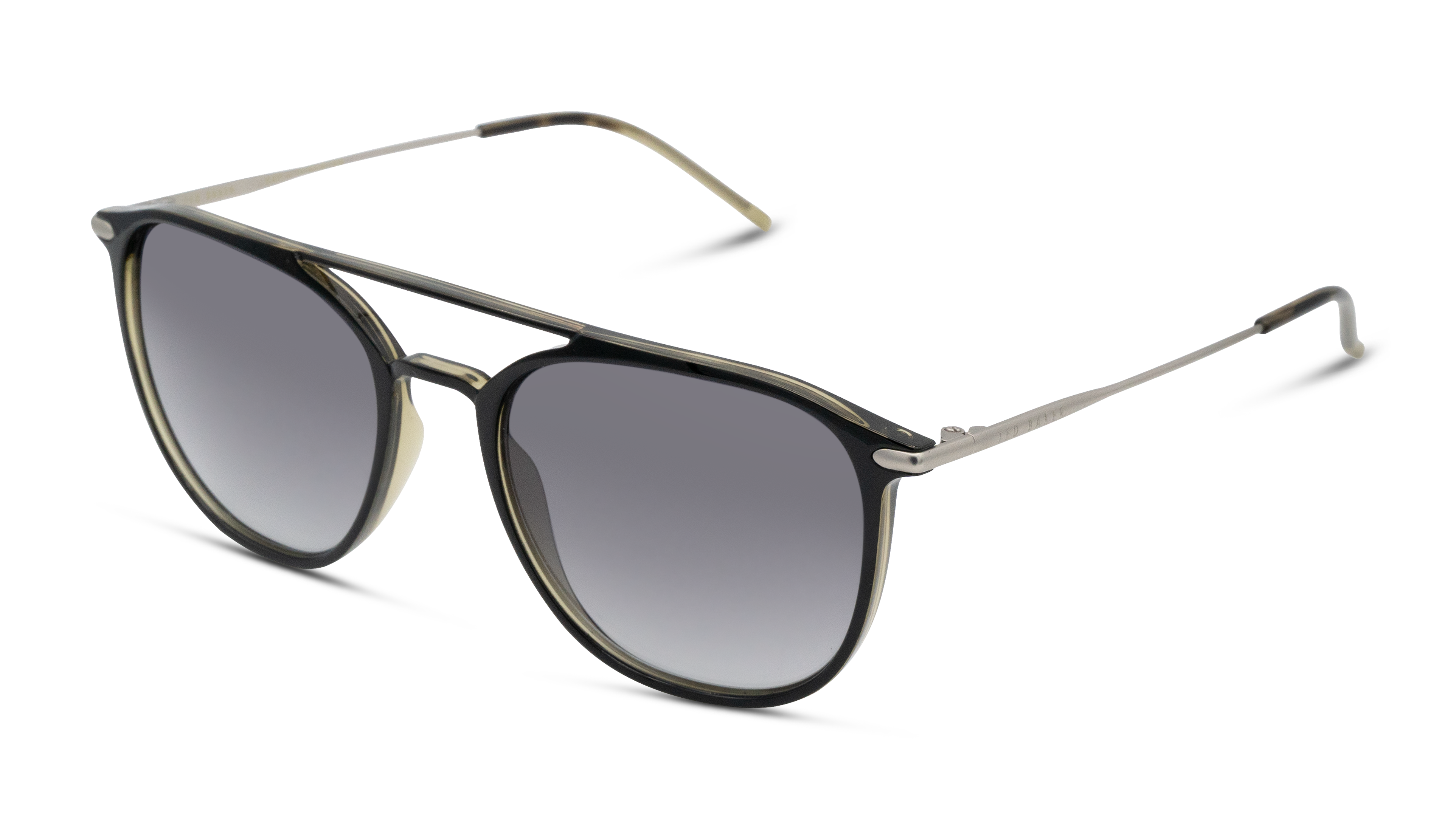 Angle_Left01 Ted Baker TB 1623 (001) Sunglasses Grey / Silver
