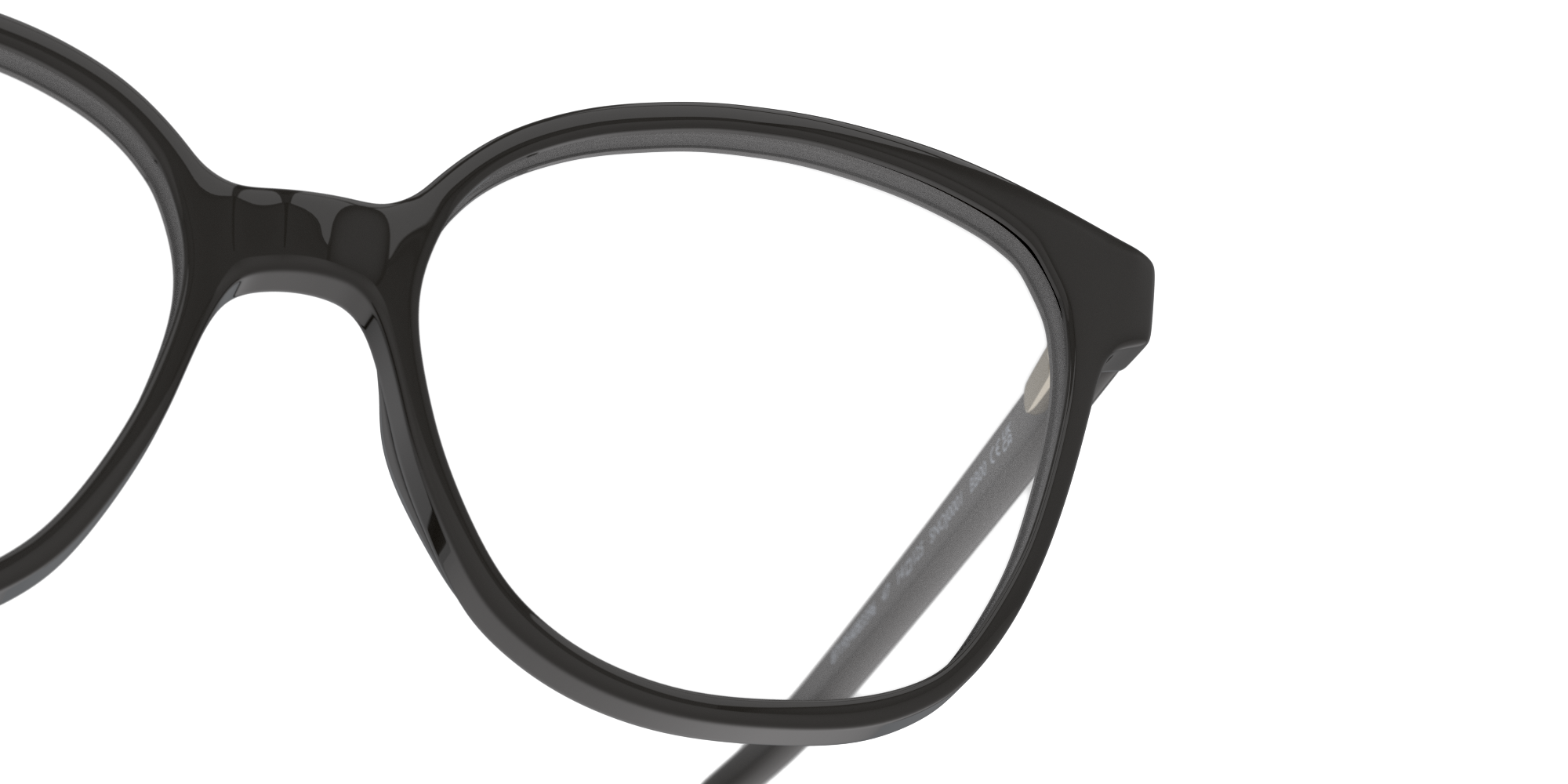 Detail01 Seen SN OJ0001 (BB00) Children's Glasses Transparent / Black