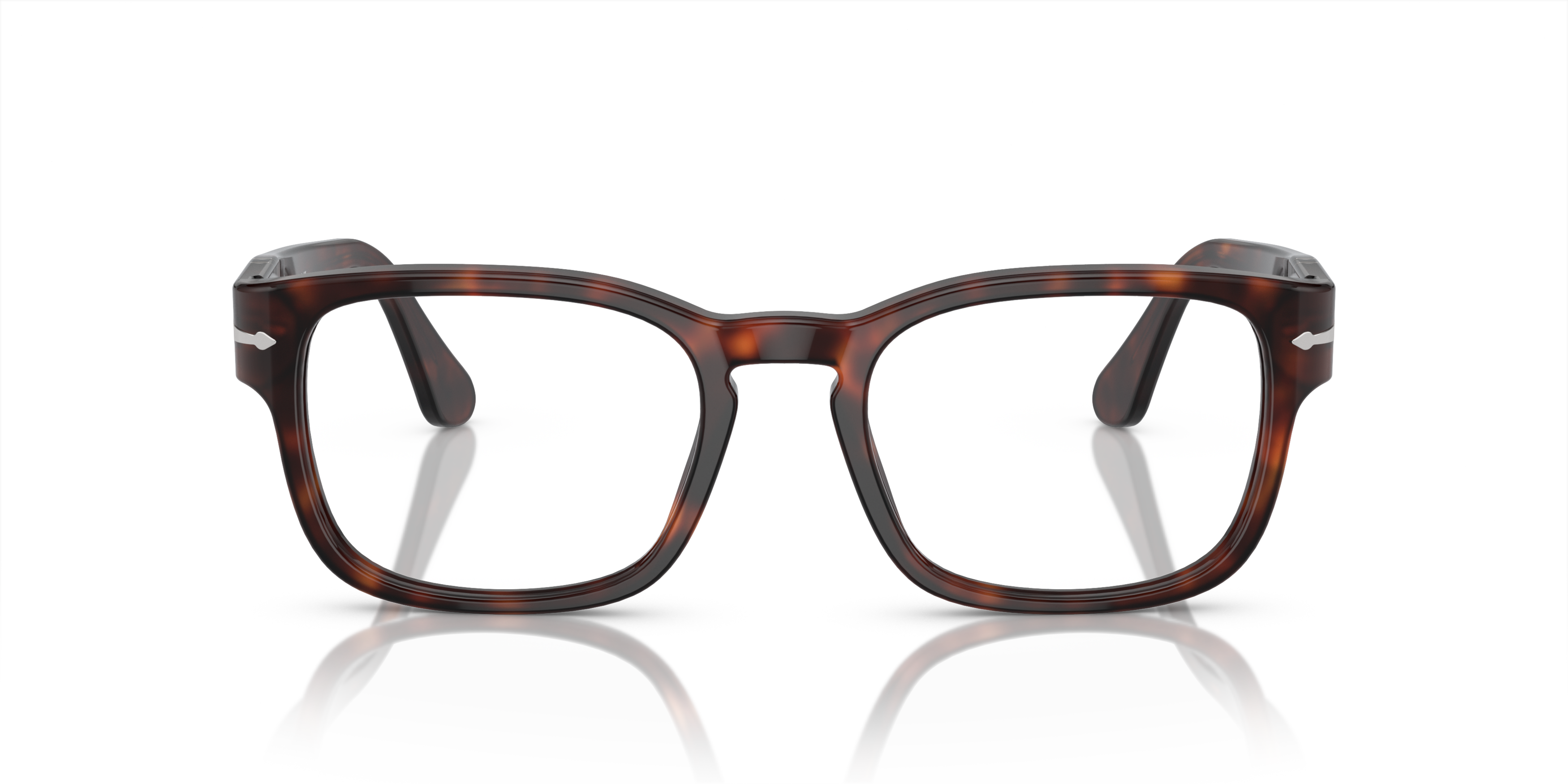 Front Persol PO 3334V Glasses Transparent / Black
